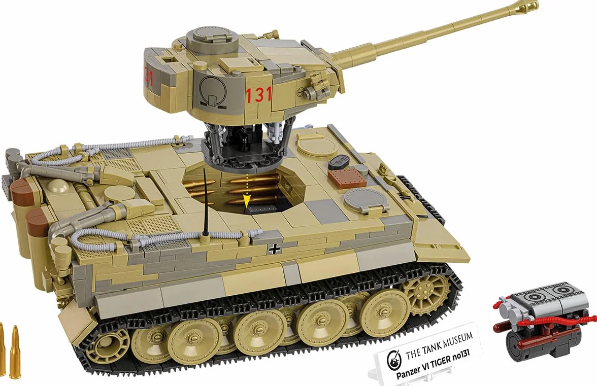 COBI 2588 Panzer VI Tiger I no 131 The Tank Museum
