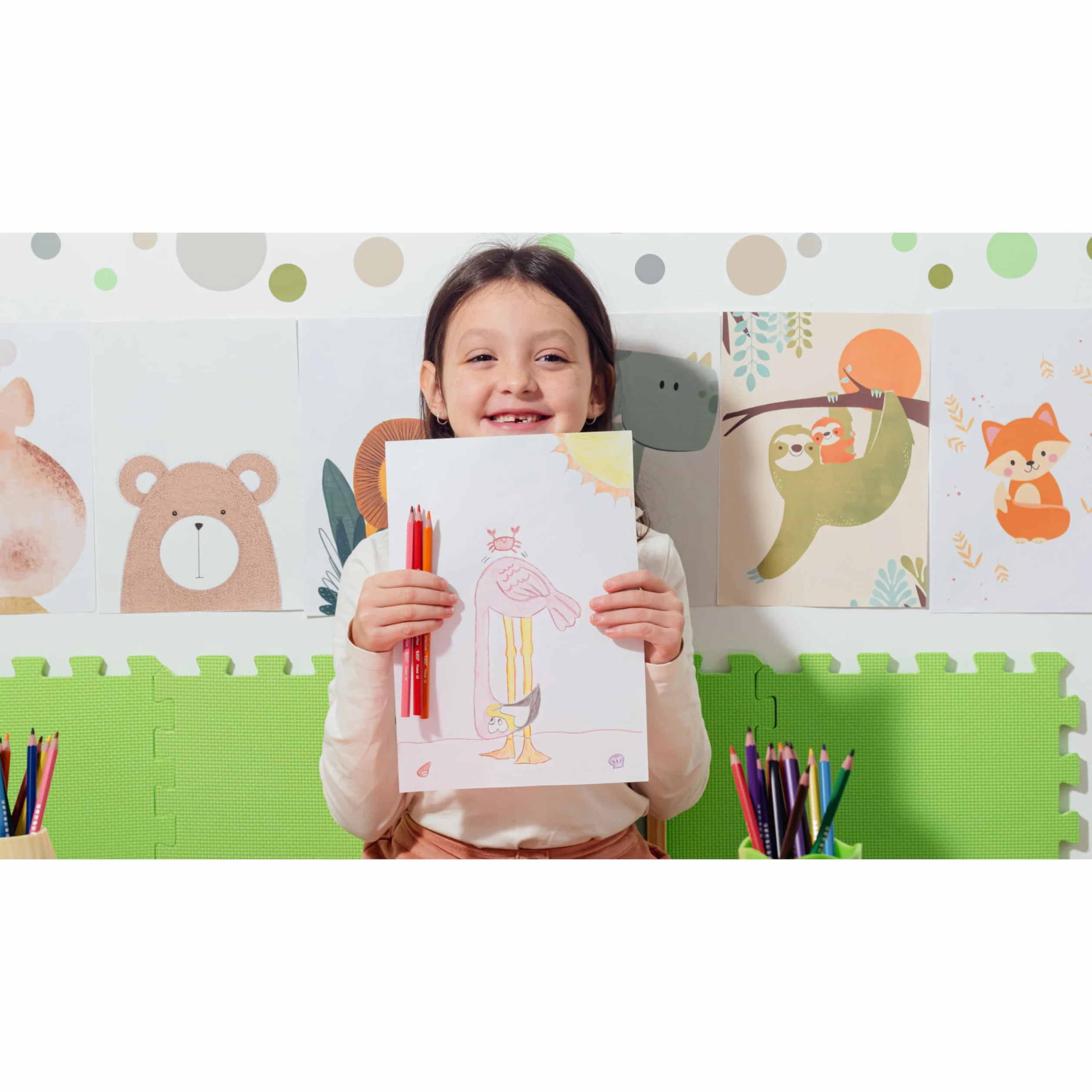 BIC Kids Evolution ECOlutions Crayons de Couleur 36 Pièces