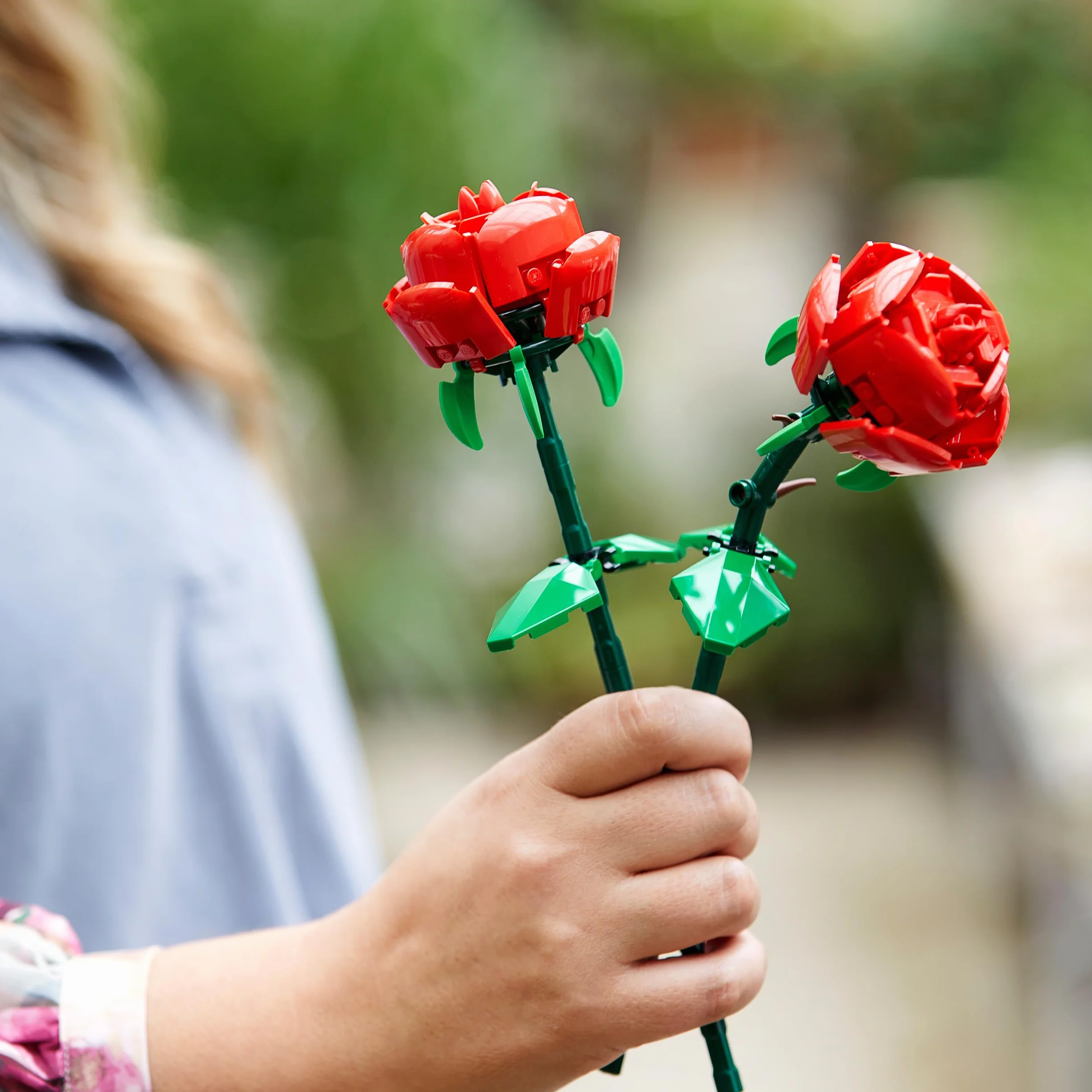 LEGO Botanicals Les Roses 40460 Jeu de Construction Fleurs Artificielles Décoration Florale Maison Bureau
