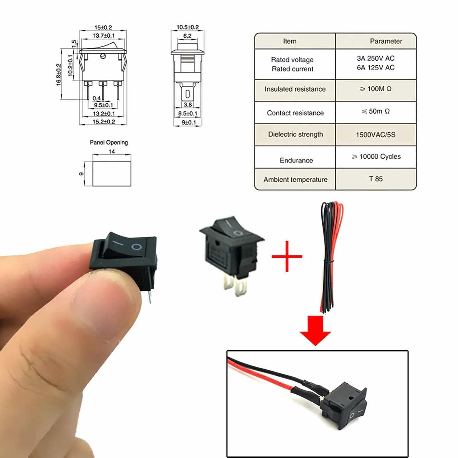 Kit de Apprentissage Électrique DC Mini Moteurs 8 Set 1.5-3V 12000-15000 RPM