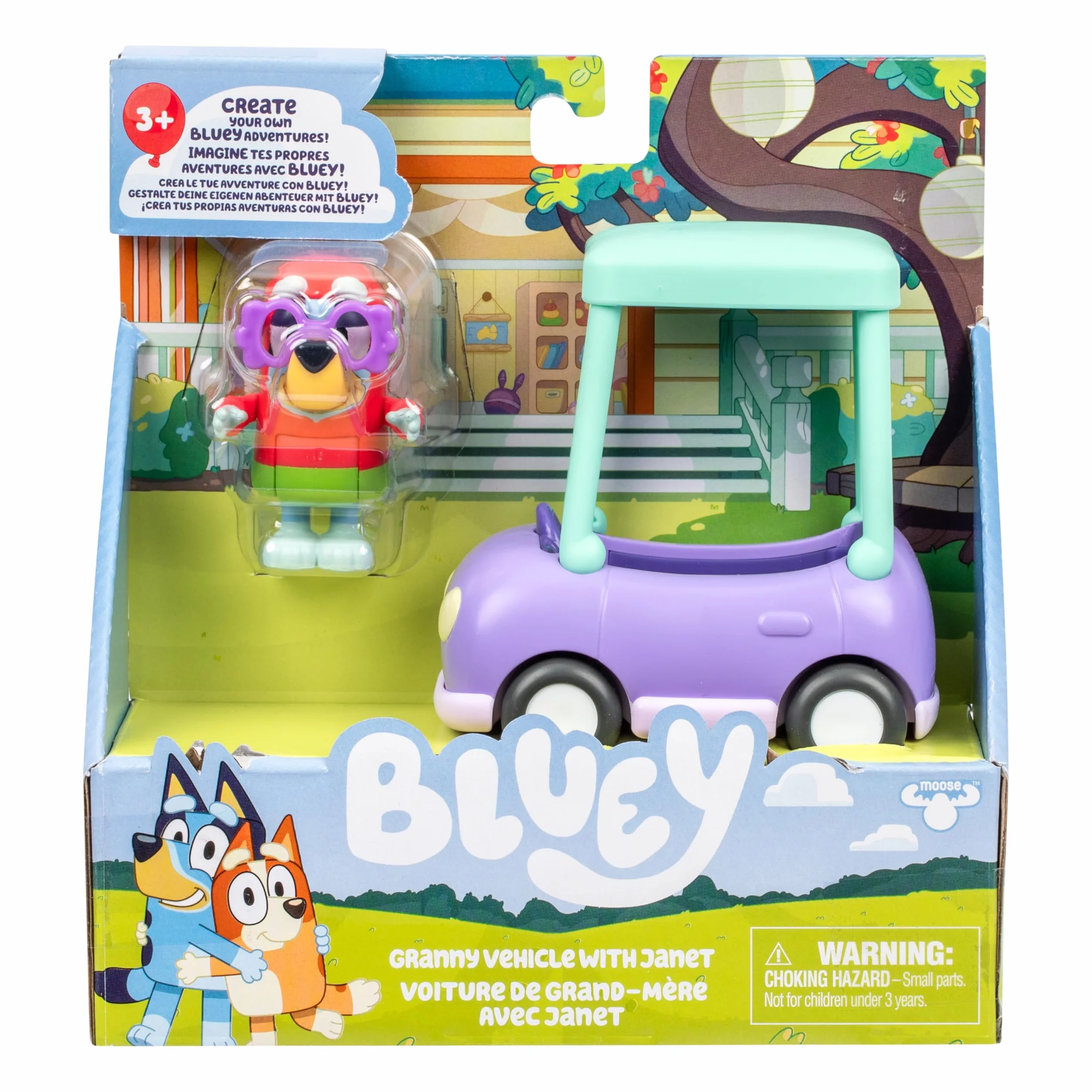 BlueY Prends la Route Voiture Figurine articulée 6-7,6 cm