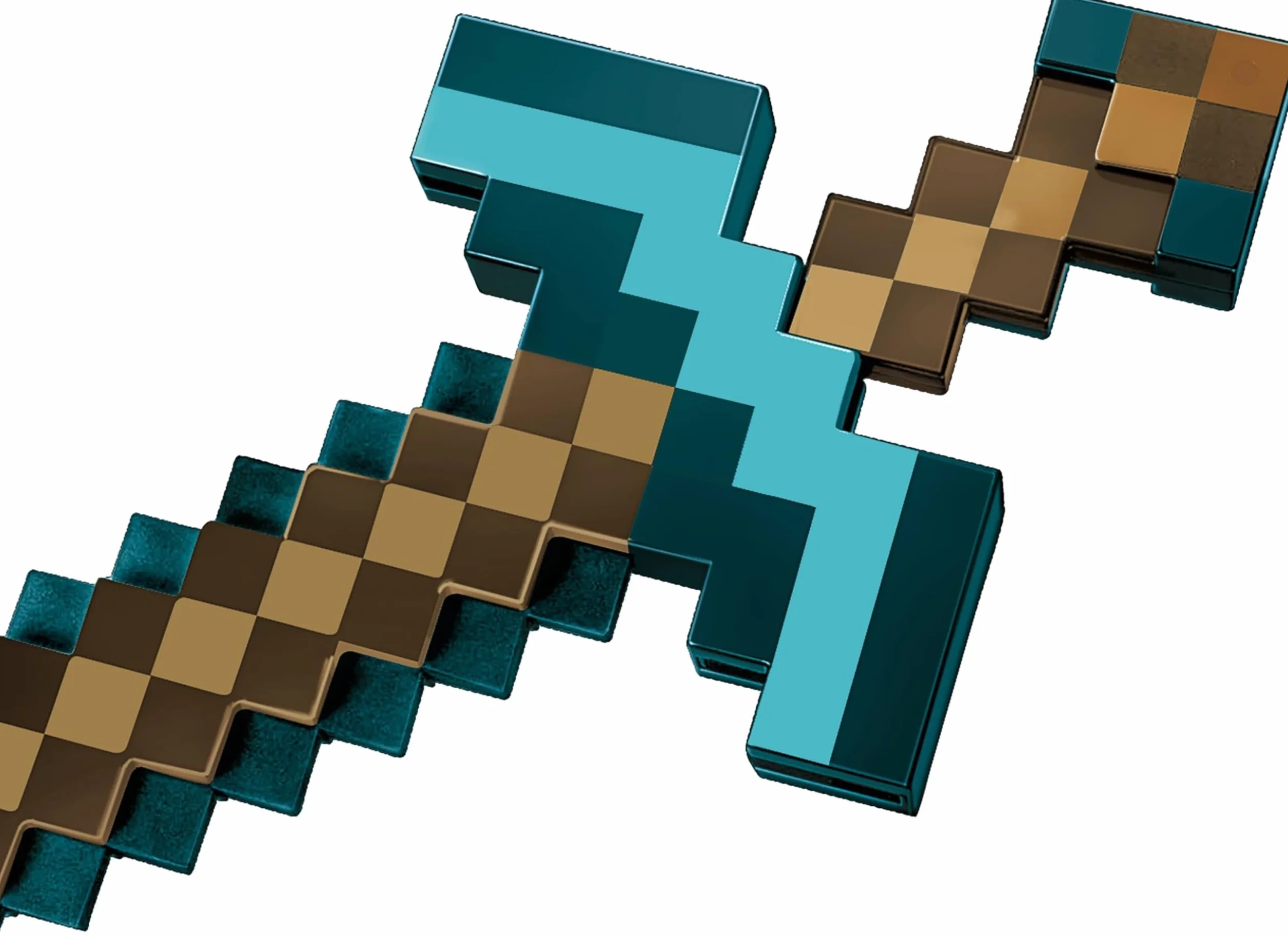 Minecraft Épée-Pioche Transformable 2-en-1 Diamant Jouet pour Enfants JGK14