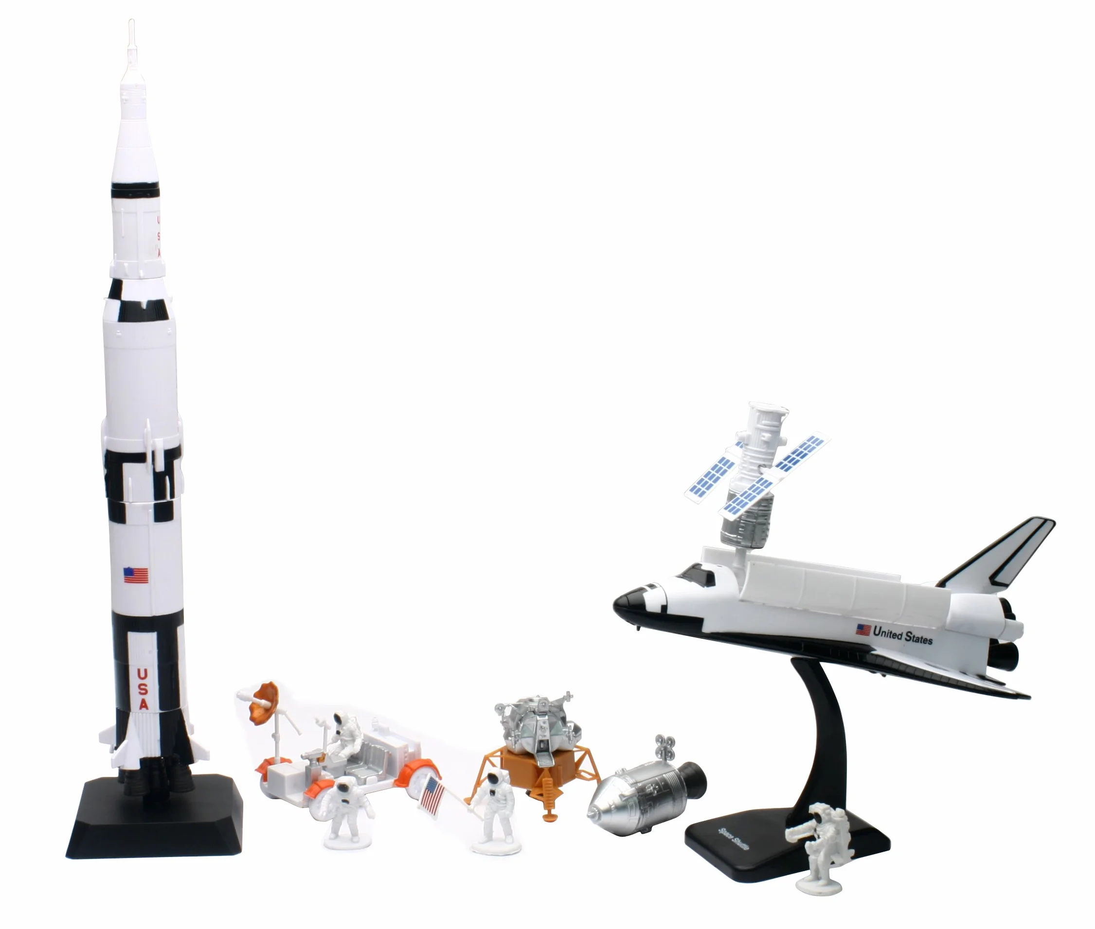 New Ray Coffret De L'Espace Vaisseaux Spatiaux Véhicule