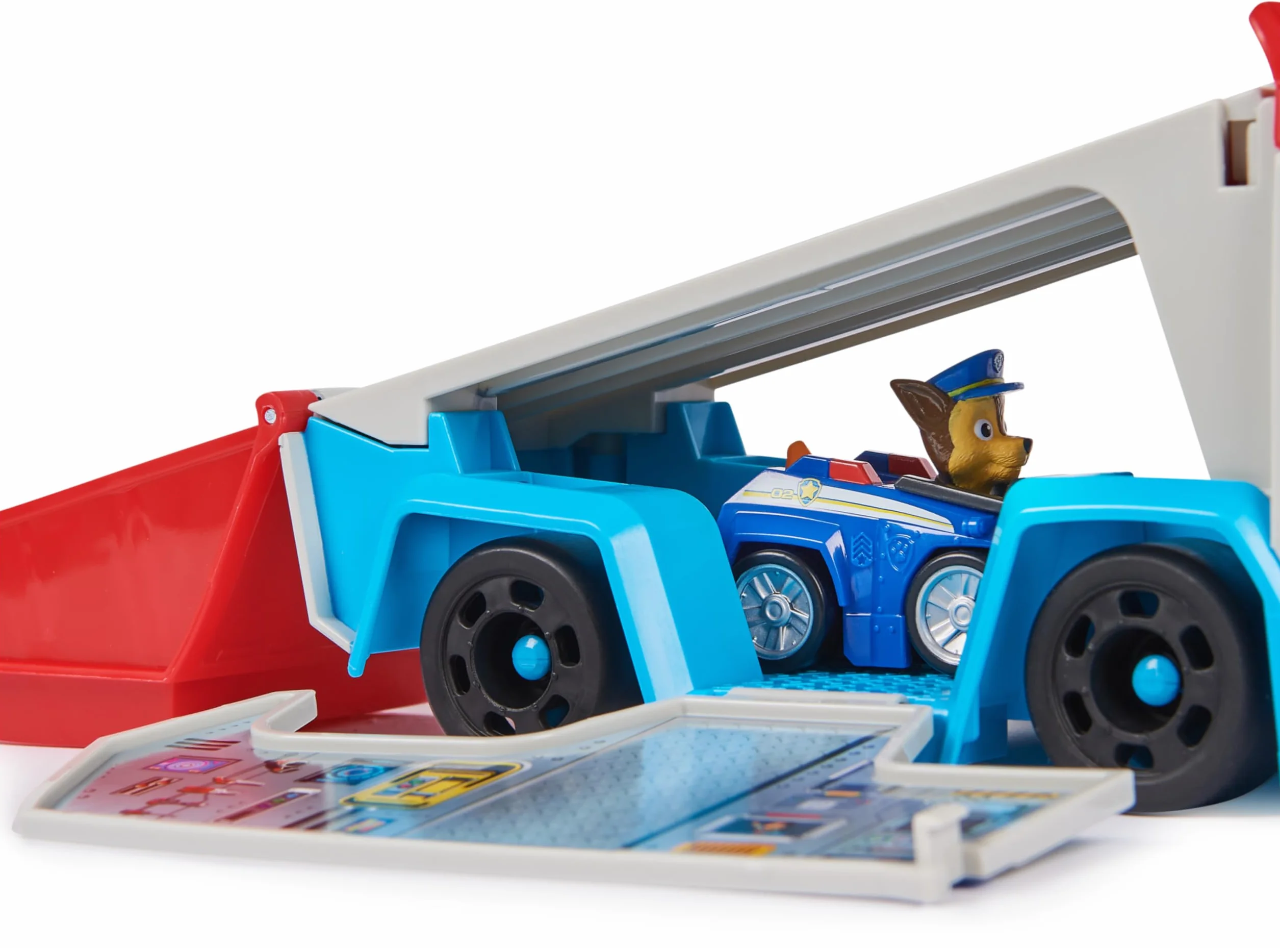 Paw Patrol Patrouilleur Pup Squad Chase Véhicule Figurine Voiture Jouet Enfant 3 Ans+