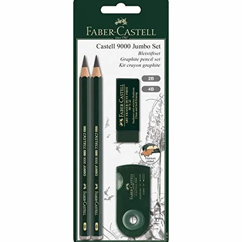 Faber-Castell Lot de 24 Crayons de Couleur Polychromes Boîte Métal