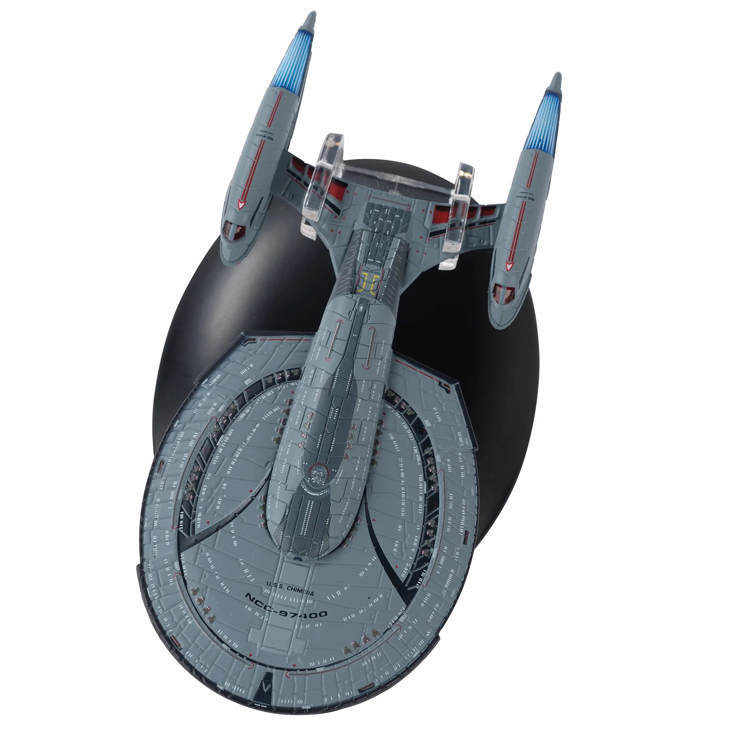 Star Trek Destroyer Lourd Fédération Classe Chimera Eaglemoss Collections