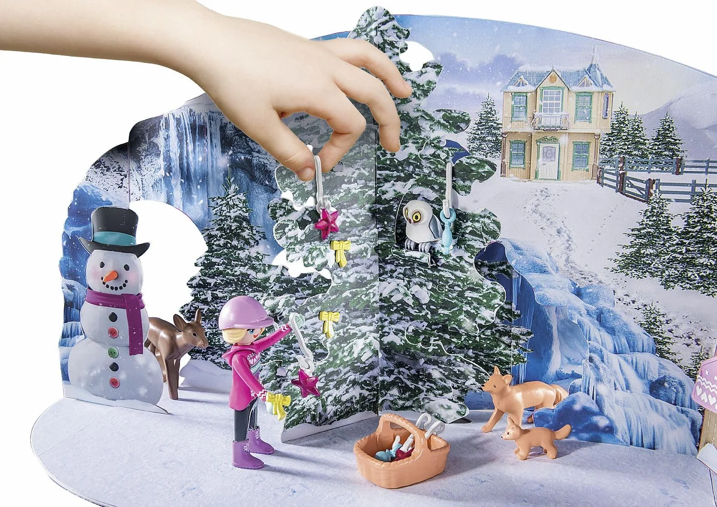 PLAYMOBIL 71345 Calendrier de l'Avent Équestre Horses of Waterfall 24 Surprises Jouet Enfants 4 Ans