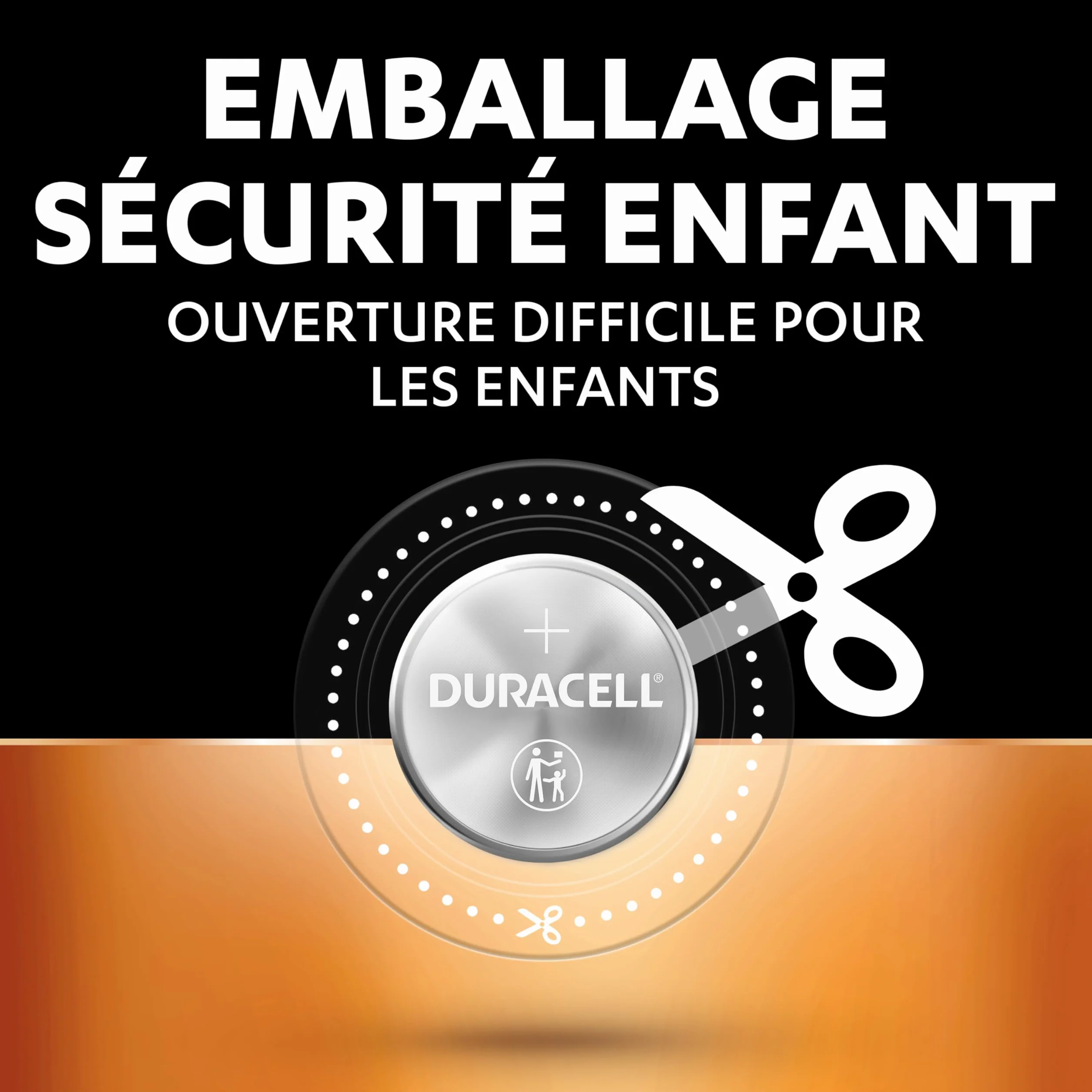 DURACELL 2016 Piles Boutons au lithium 3V lot de 2 Longue durée sécurité enfant