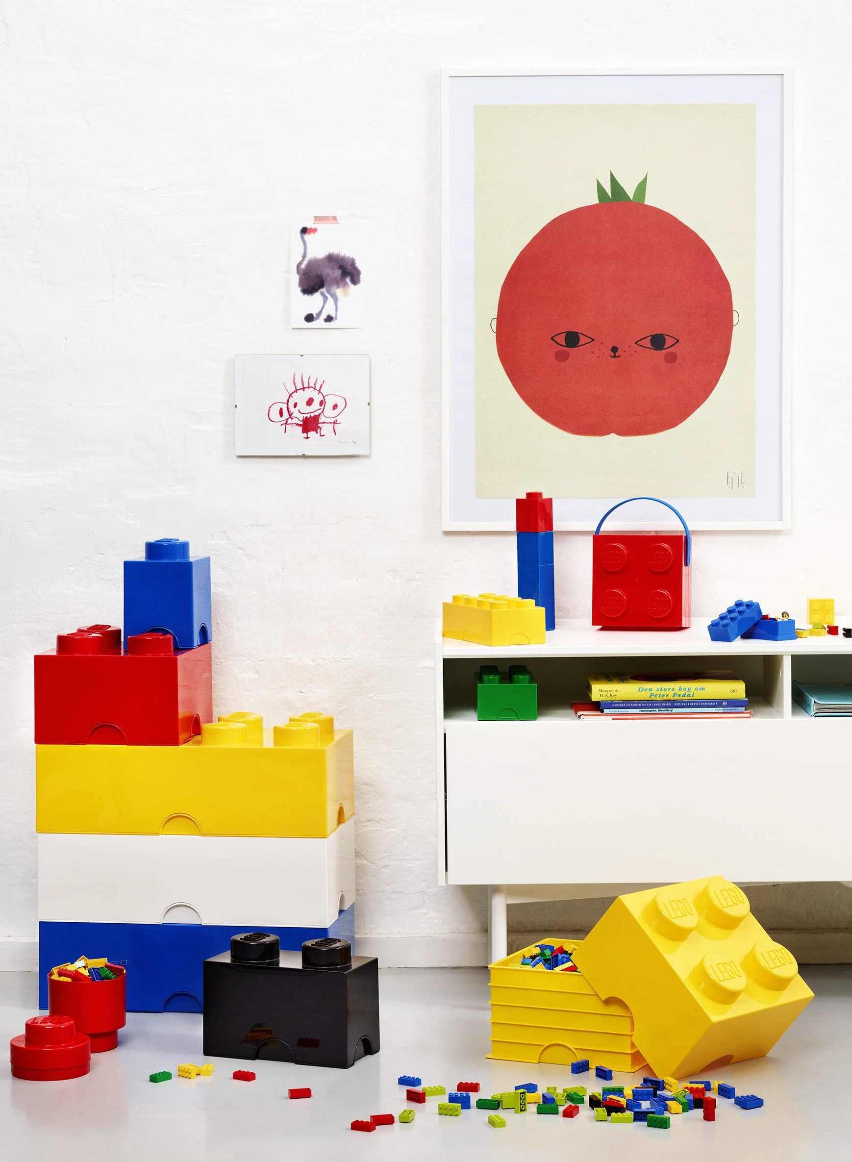 LEGO Storage Brick 4, Blue 4003