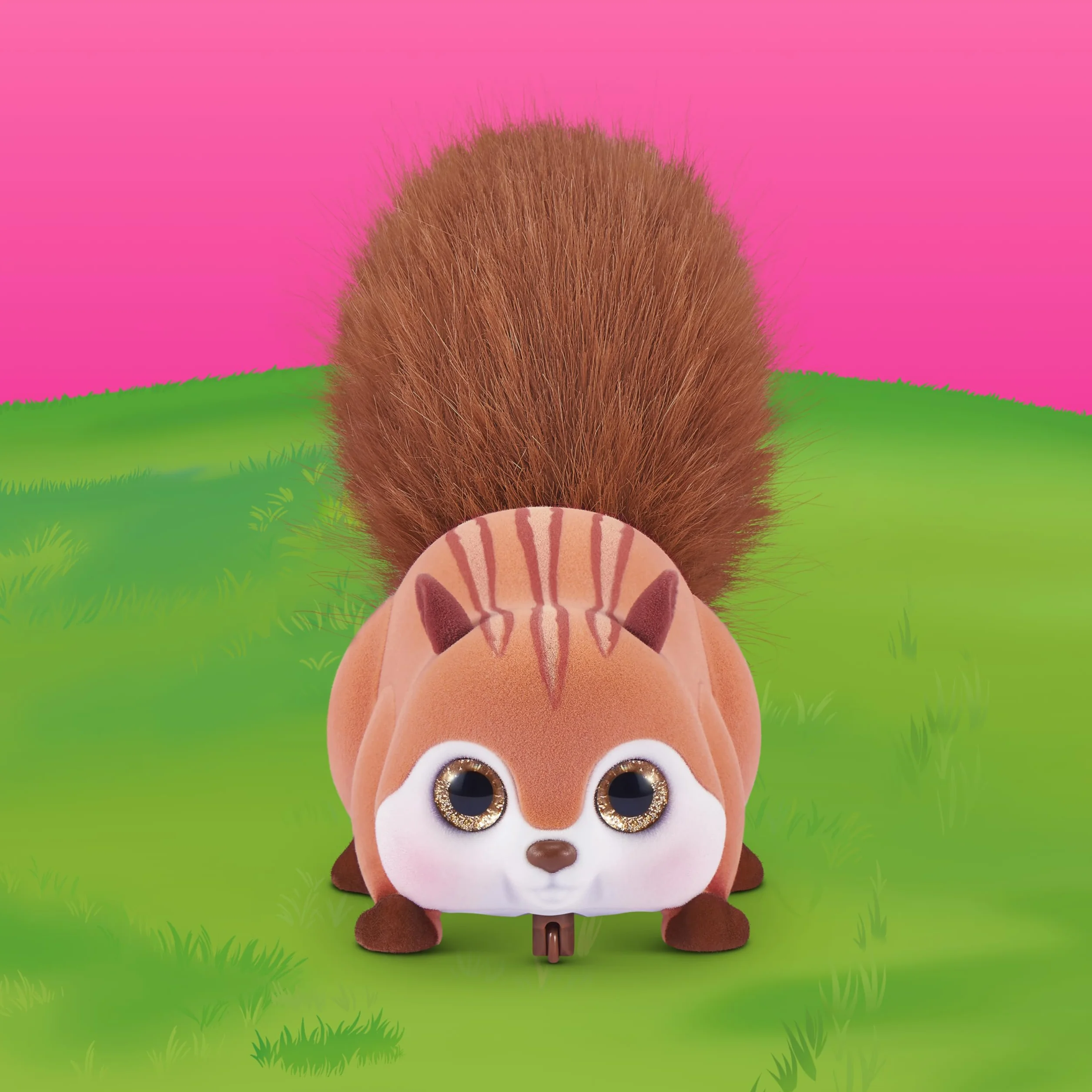 ZURU Pets Alive Scurry'n Squirrel Marron Jouet Animal Robotique Interactif Écureuil Mobile Sons Réalistes 2 Ans+