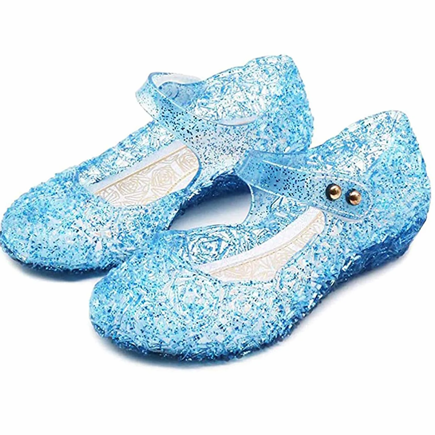 Princess Girls Shoes Cinderella Snow Queen Dress Up Cosplay Halloween
