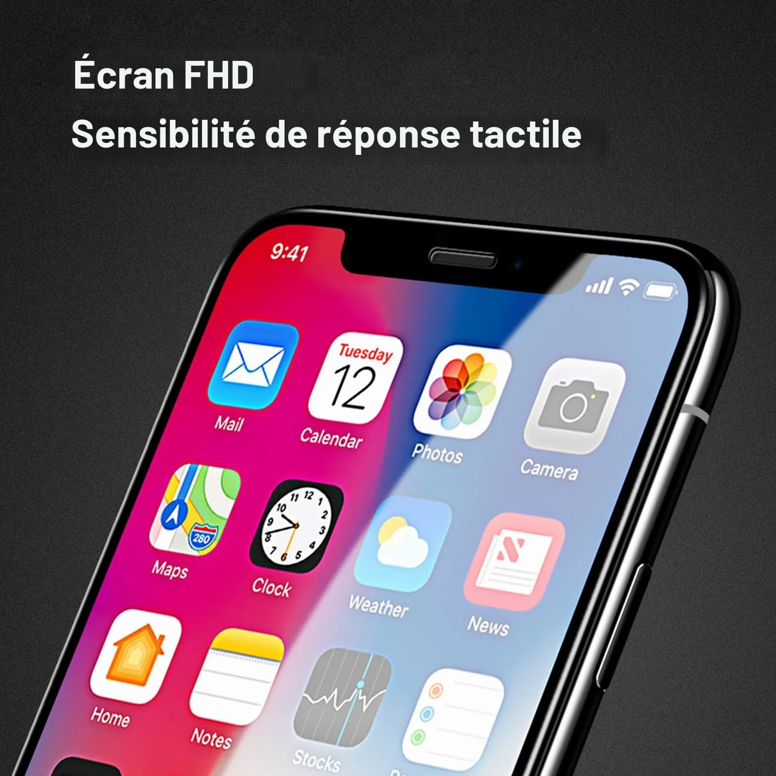 Écran LCD iPhone 11 6,1'' FHD avec 3D Touch Digitizer Assembly Kit de Réparation True Tone Programmable