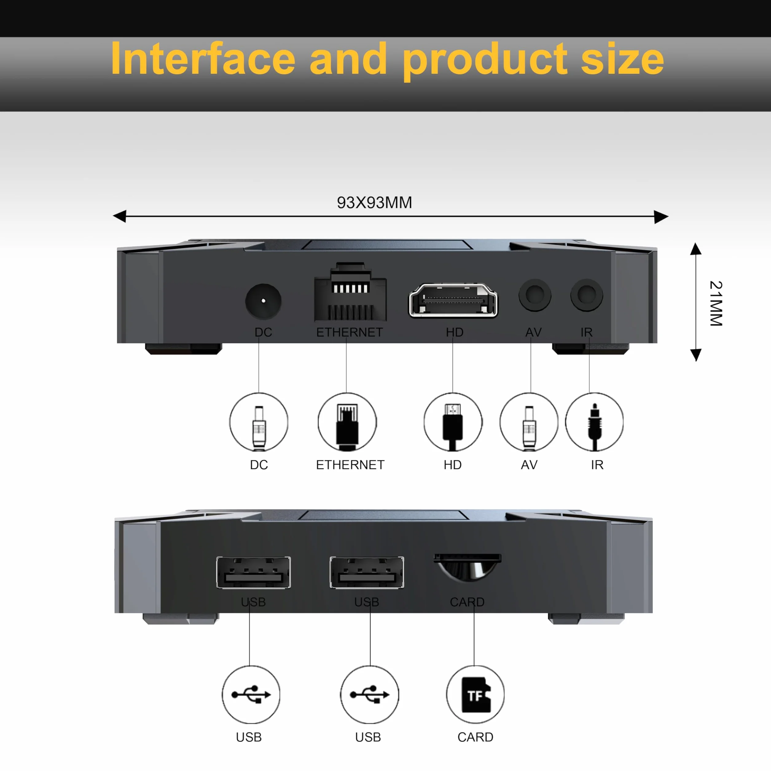Android TV Box X96 Mini Max Black