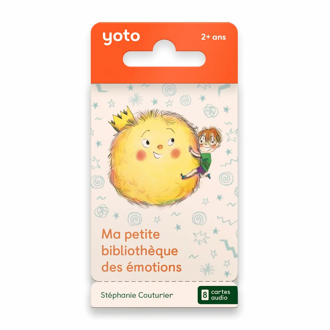 Yoto La Petite Bibliothèque des émotions, Livre Audio Enfants français, Yoto Player Mini, méditation 3-7 Ans