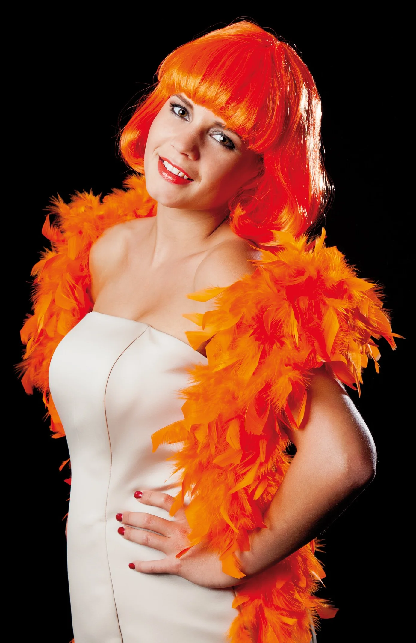 Boa en plumes 180 cm accessoire costume showgirl carnaval