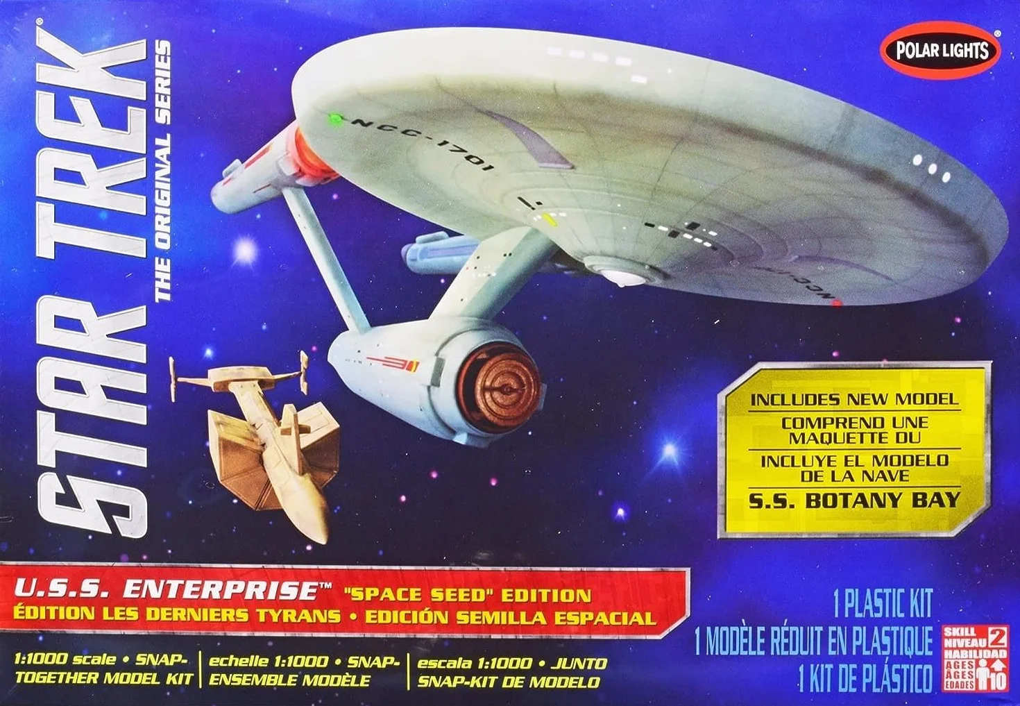Polar Lights Star Trek TOS USS Enterprise Model Kit