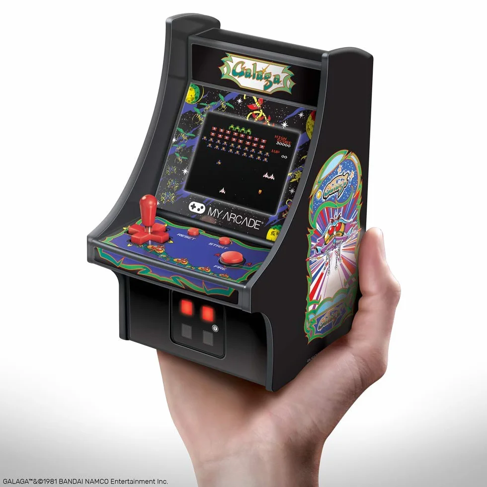 My Arcade Micro Player Galaga Mini Borne Retro