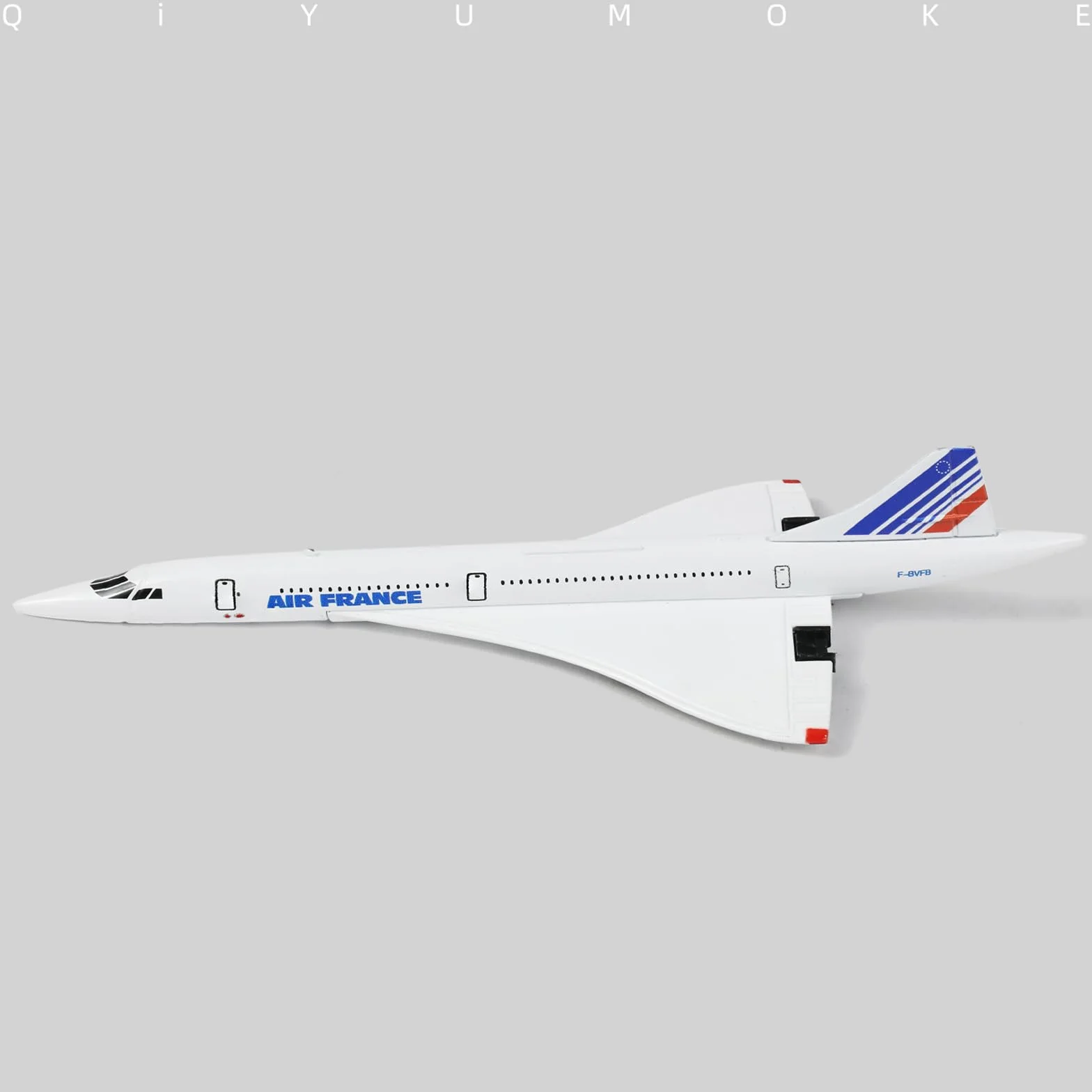 NUOTIE Concorde Air France Modèle d'avion moulé sous Pression en métal 1/400 Collection
