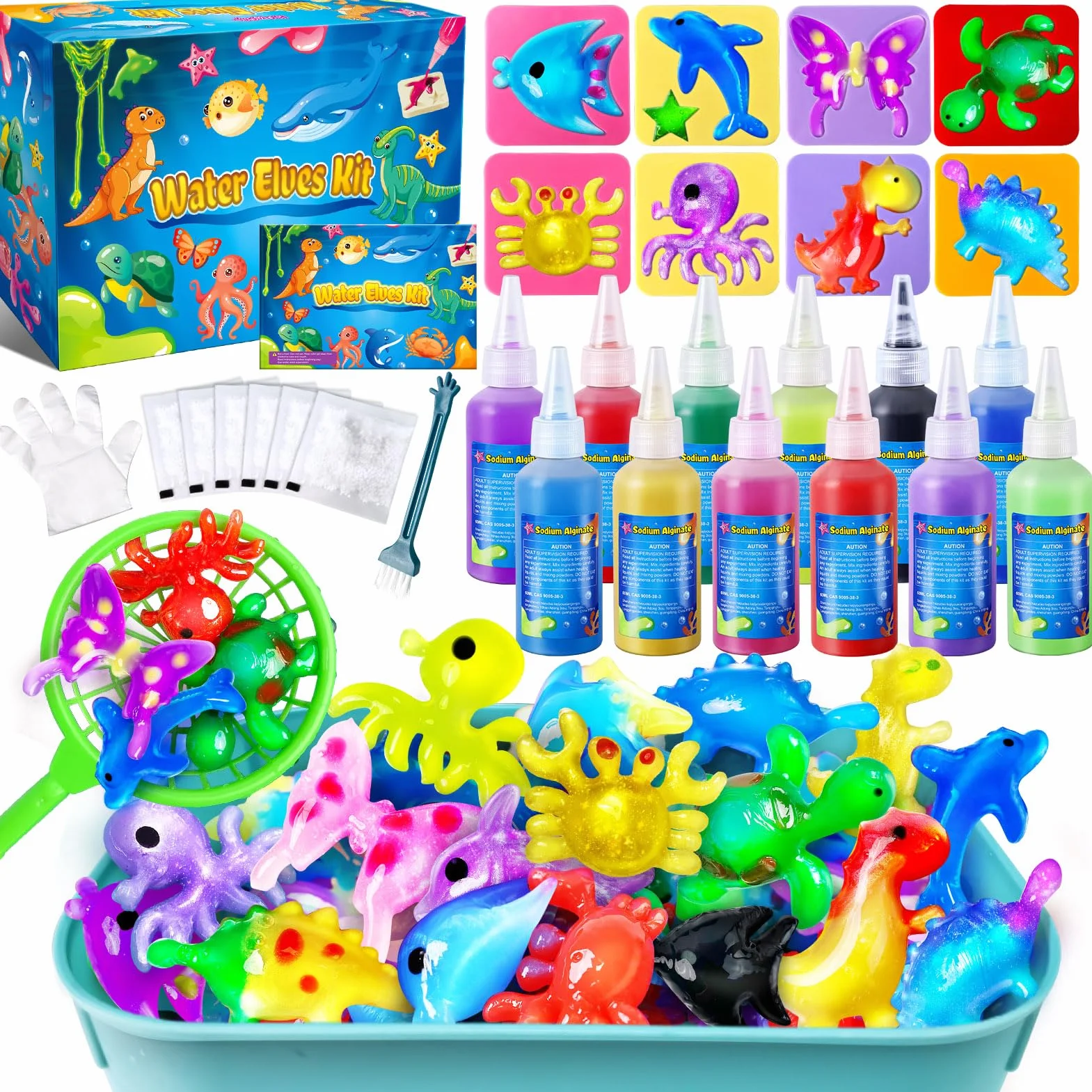 JOPSHEEN Magic Water Elf 12 Bouteilles DIY Aqua Fairy Activites Manuelles Enfants