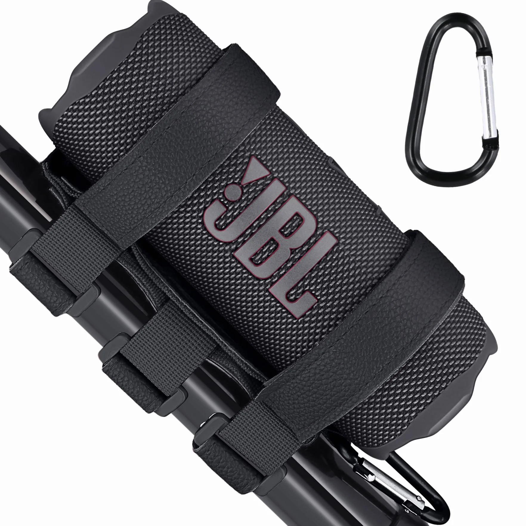 co2CREA Haut-Parleur Portable Bluetooth Sangle réglable pour Extérieur Support Barre Chariot Golf Garde-Corps Vélo Bateau