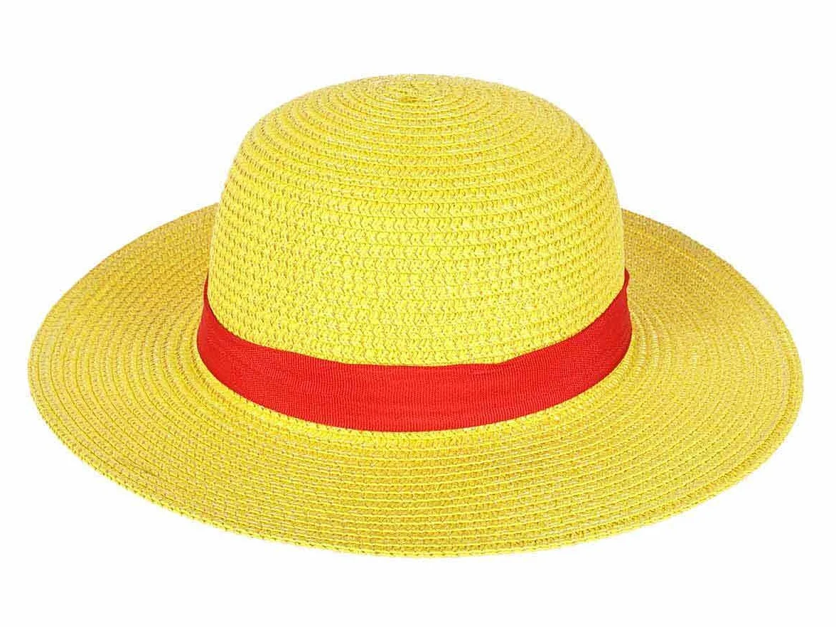 Chapeau de paille Monkey D. Ruffy pour enfant costume