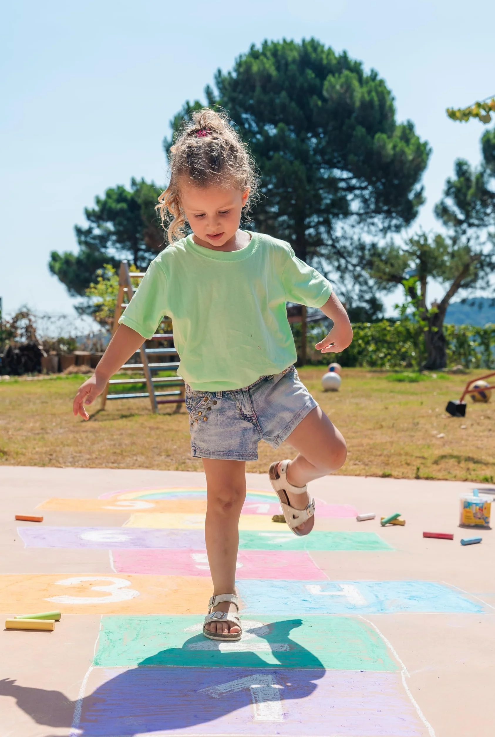 Jovi STREET CHALKS Lot de 48 craies jumbo super épaisses pour peinture de sol, anti-poussière, couleurs vives