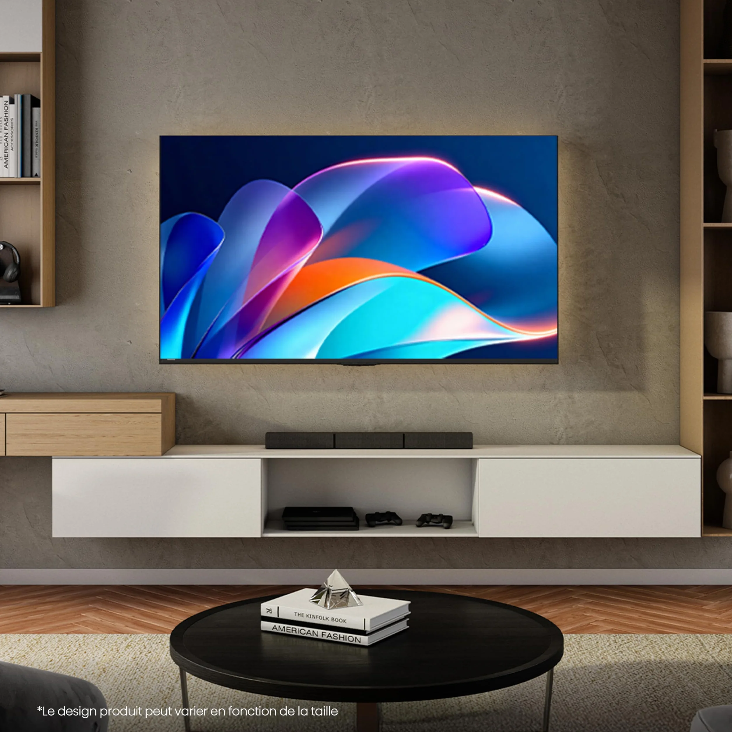Hisense 55A6S TV 4K UHD 55" (139 cm) Smart HomeOS U9.5 Dolby Vision HDR Noir