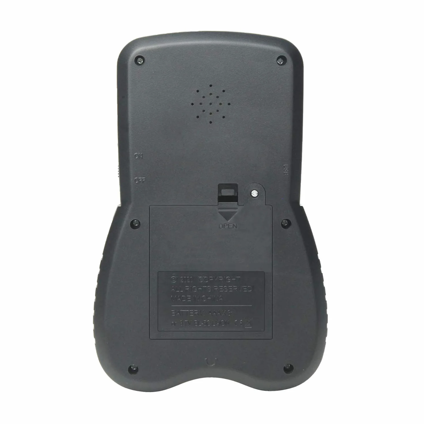 HLF Console de Jeu Grand écran rétroéclairage Bleu 23 Jeux Intégrés Compatible Piles Lithium AAA