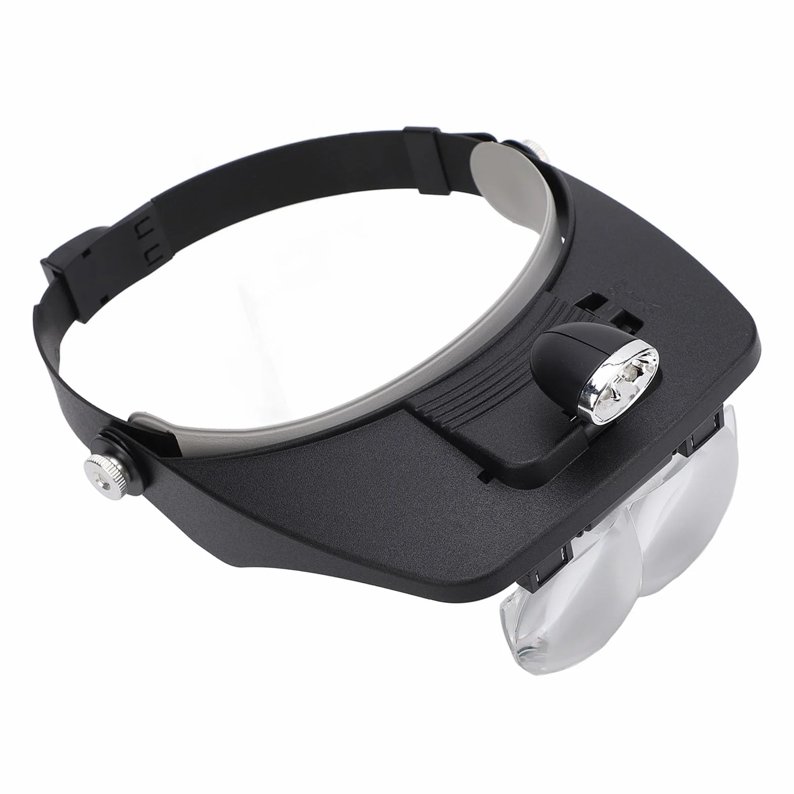 Tête DE Tête LED VOSE DE Mangue 1,2X 1,8X 2,5X 3,5X 4 Lentille 2 Lumières LED Angle DE Tête d'angle DE Tête Angle Montant DE Tête, Bouton Métal