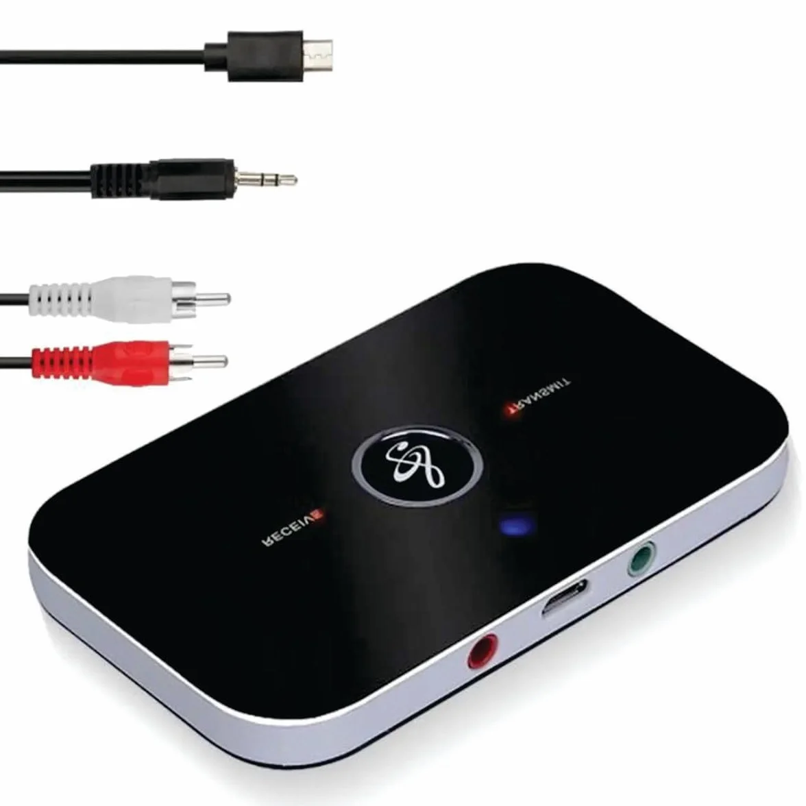 Adaptateur Bluetooth 5.0 Récepteur Émetteur 2 en 1 Audio 3,5mm RCA
