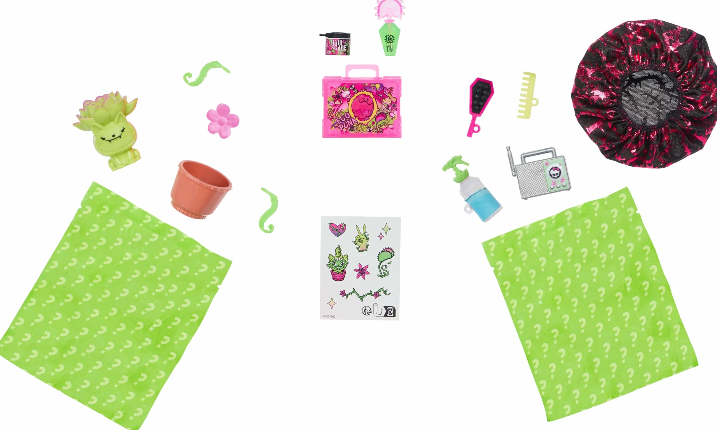 Monster High Coffret Secrets De Beauté Terreur & Bien-être Venus McFlytrap Poupée Accessoires 13 Surprises JHK45