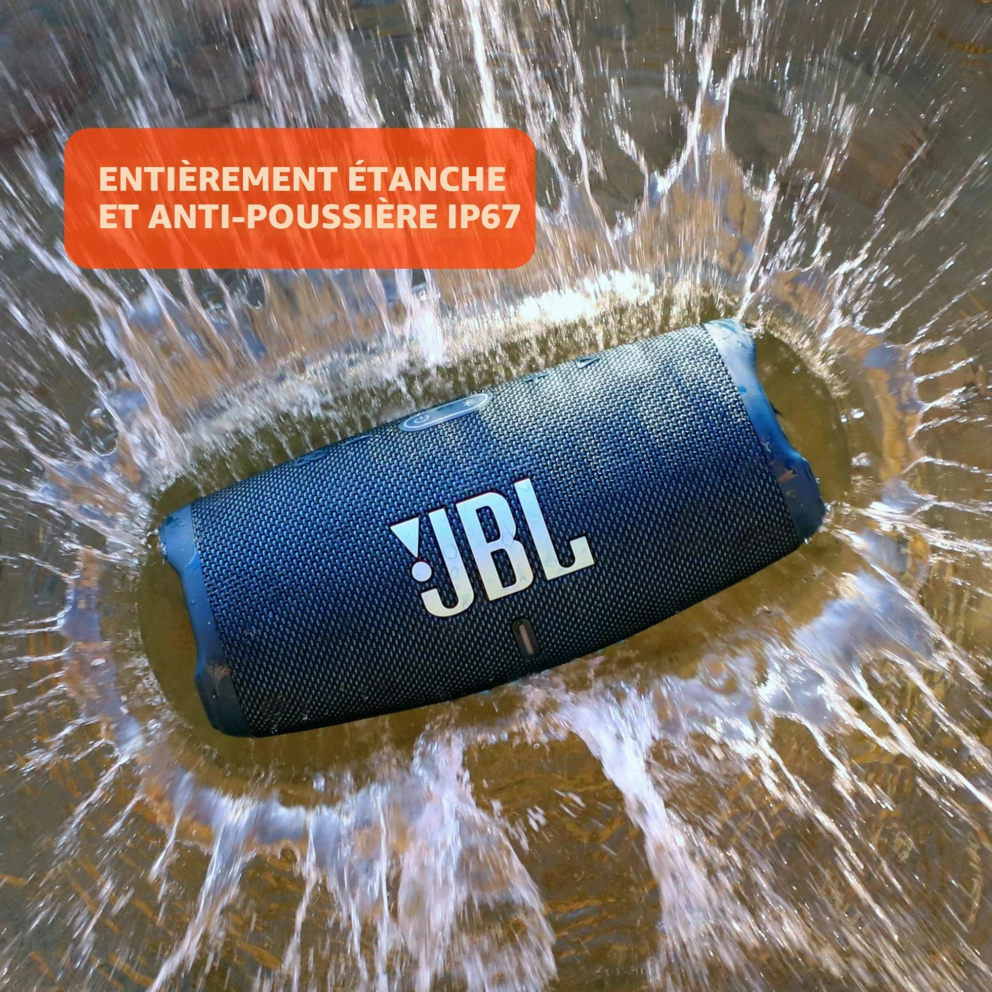 JBL Charge 5 Enceinte Bluetooth portable IP67 Noir