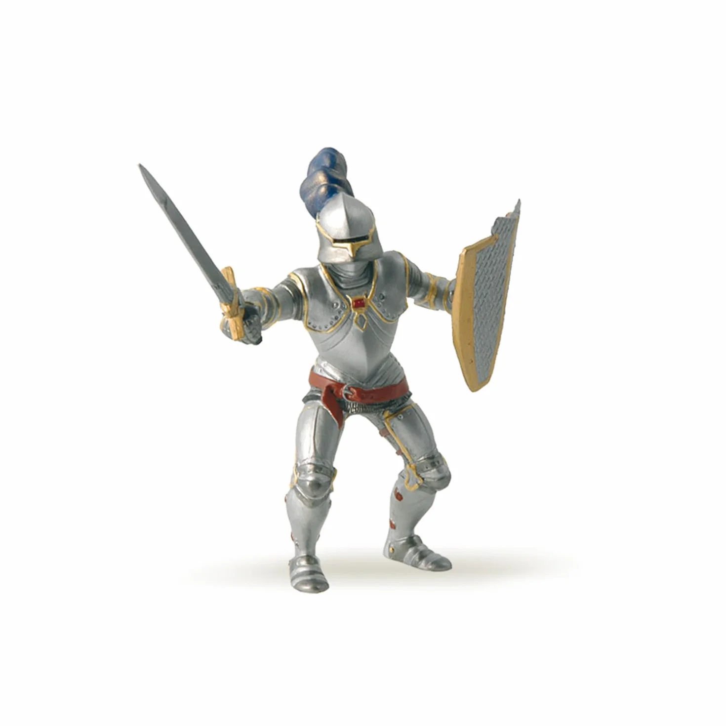 Papo MINI KNIGHTS Tube 12 pièces Figurines réalistes 3 ans Peintes à la main Jouets enfants