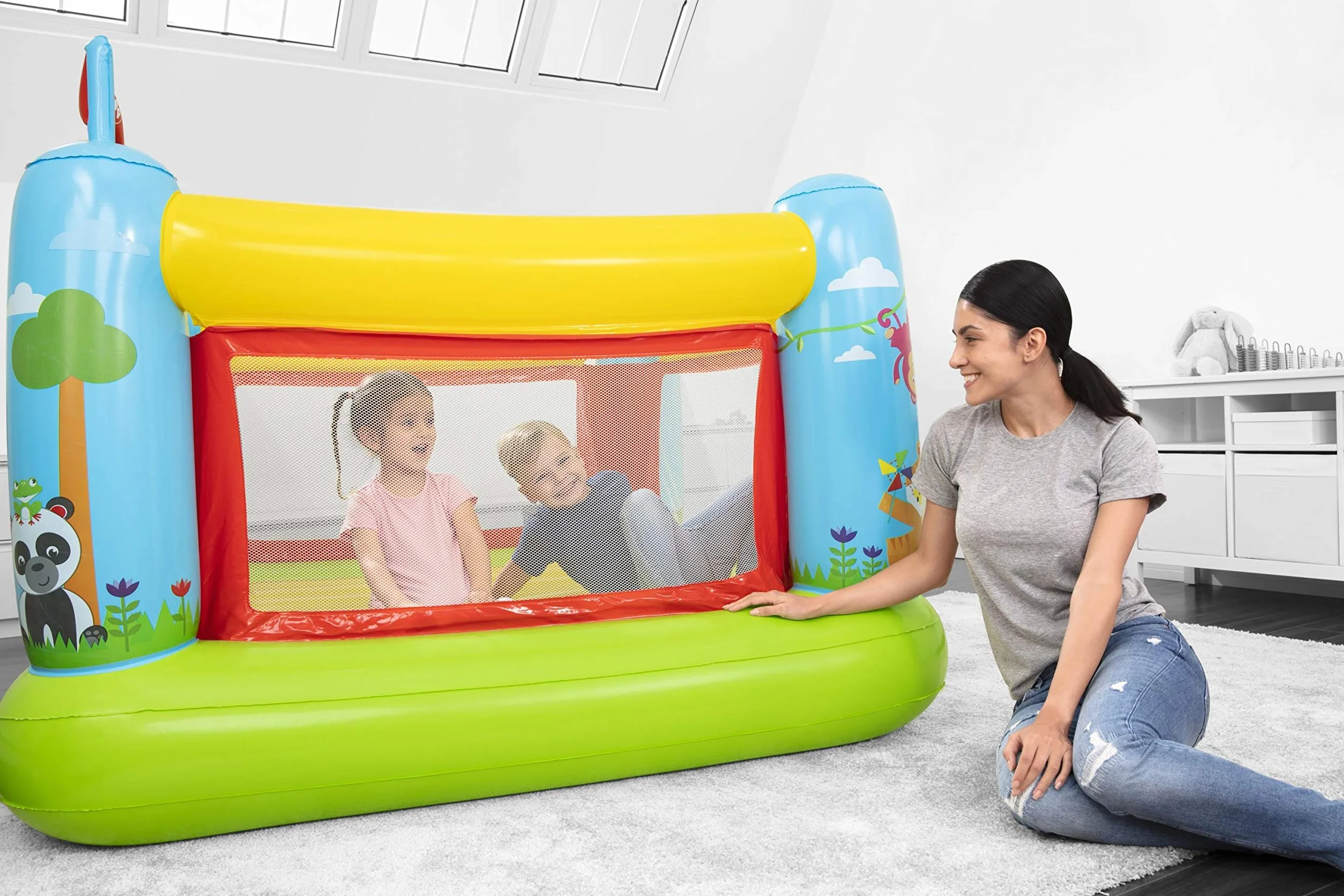 Bestway Fisher-Price Château Gonflable Bouncetastic 175 x 173 x 135 cm