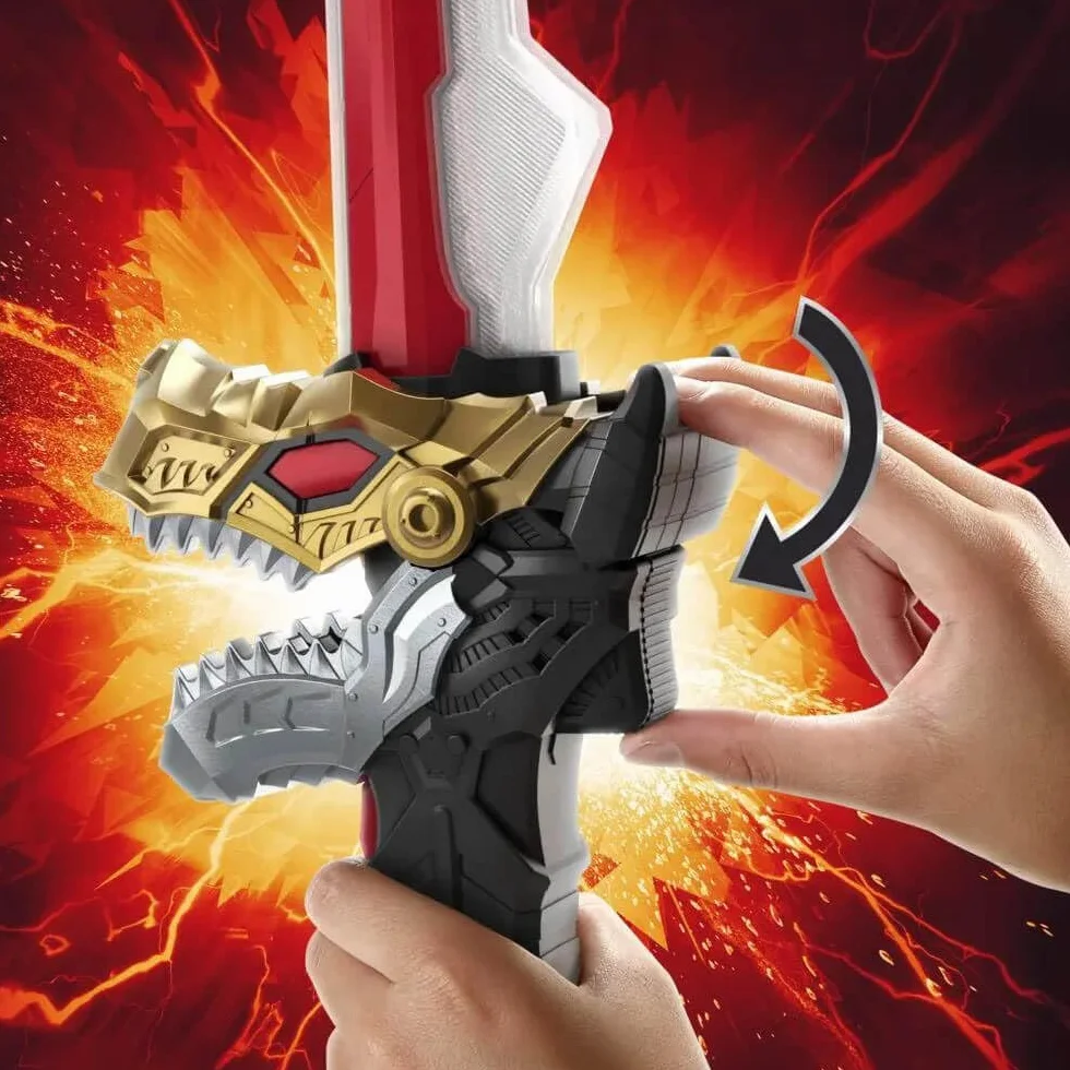 Power Rangers Sabre Dino Fury Chromafury Jouet électronique Détection Couleurs 5 Ans