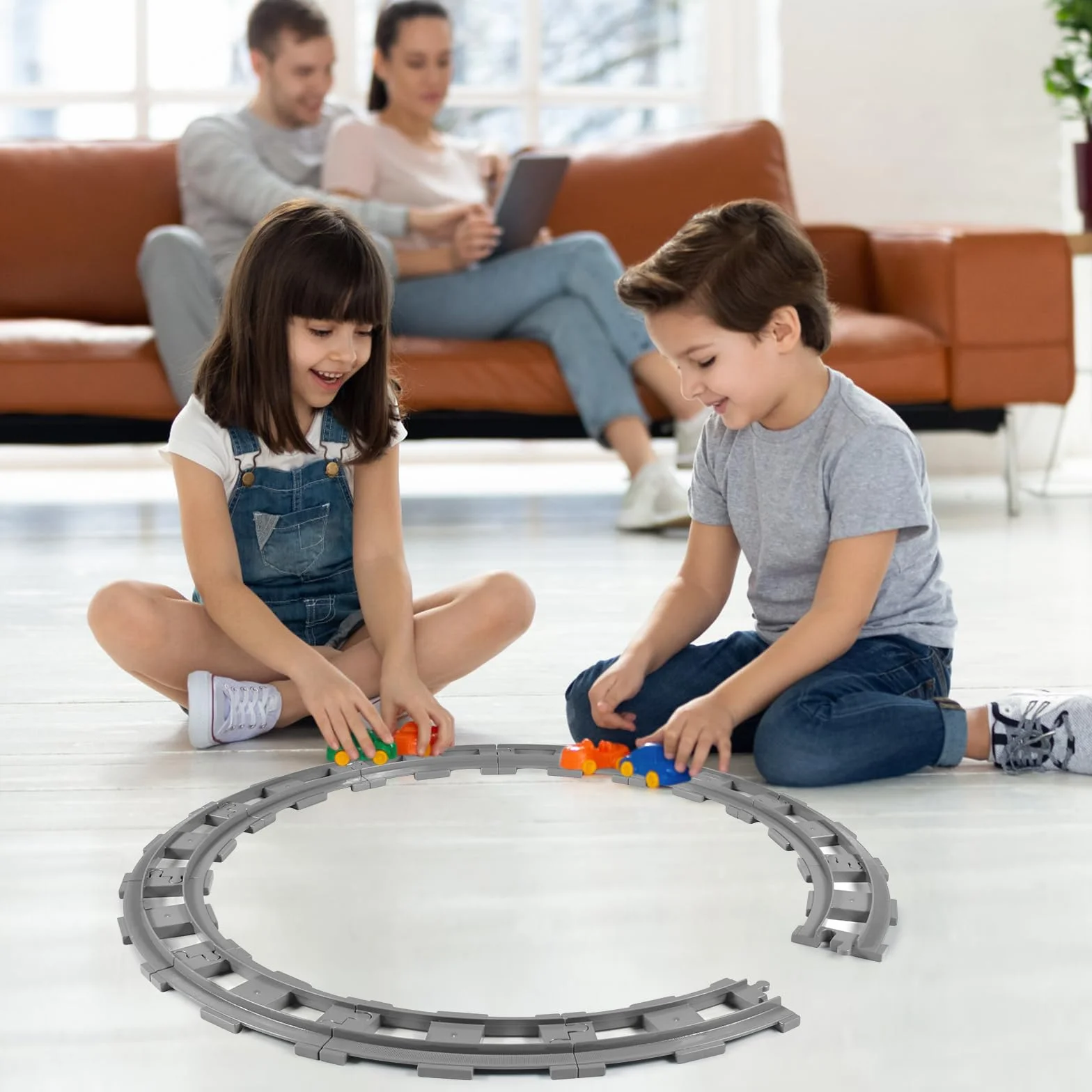 Building Blocks Train Track Set 32 pcs Rails de Chemin de Fer