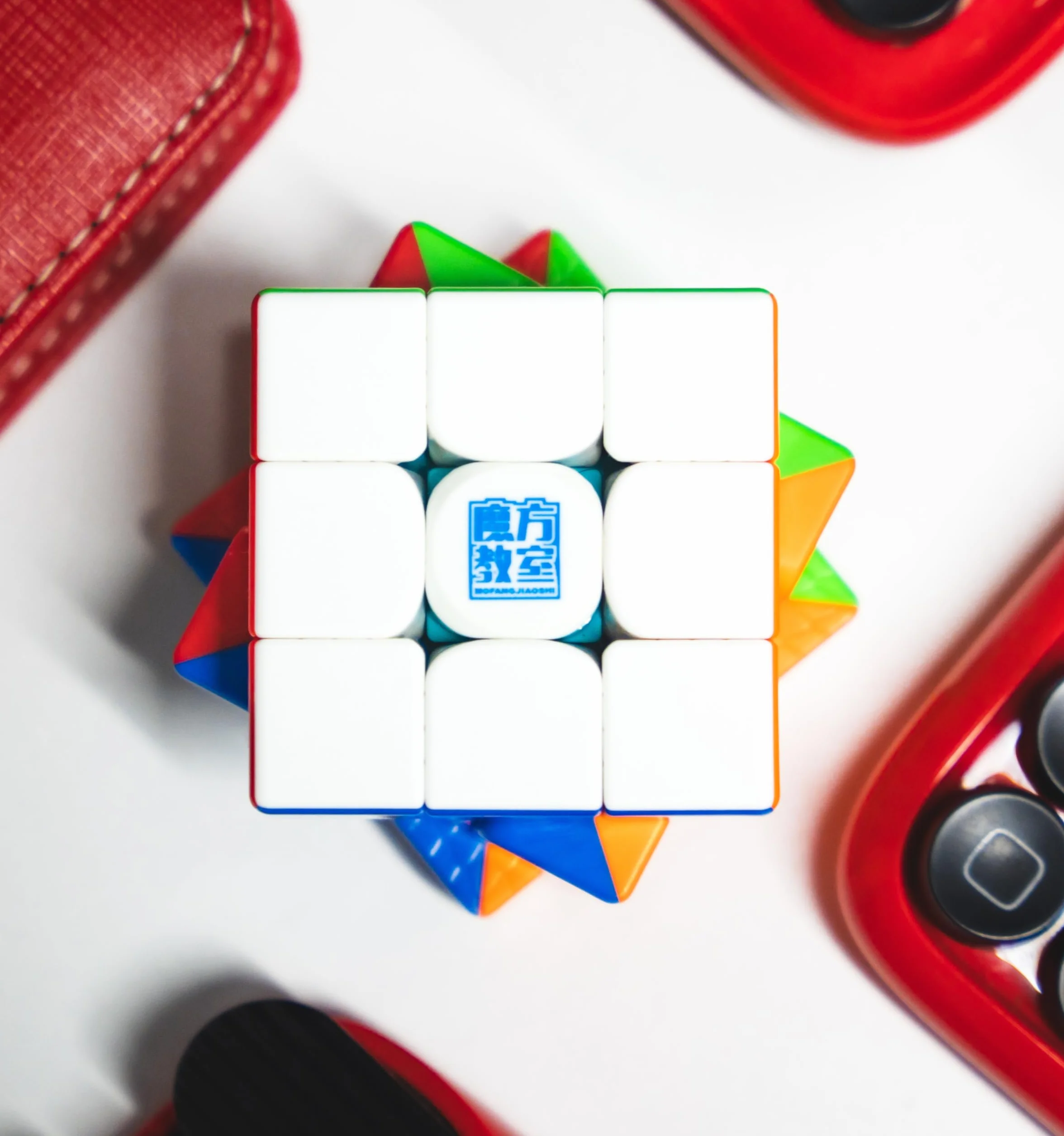 Moyu RS3M V5 2023 Magnetic Dual Adjustment 3x3 Speed Cube Professional Puzzle Cube Stickerless