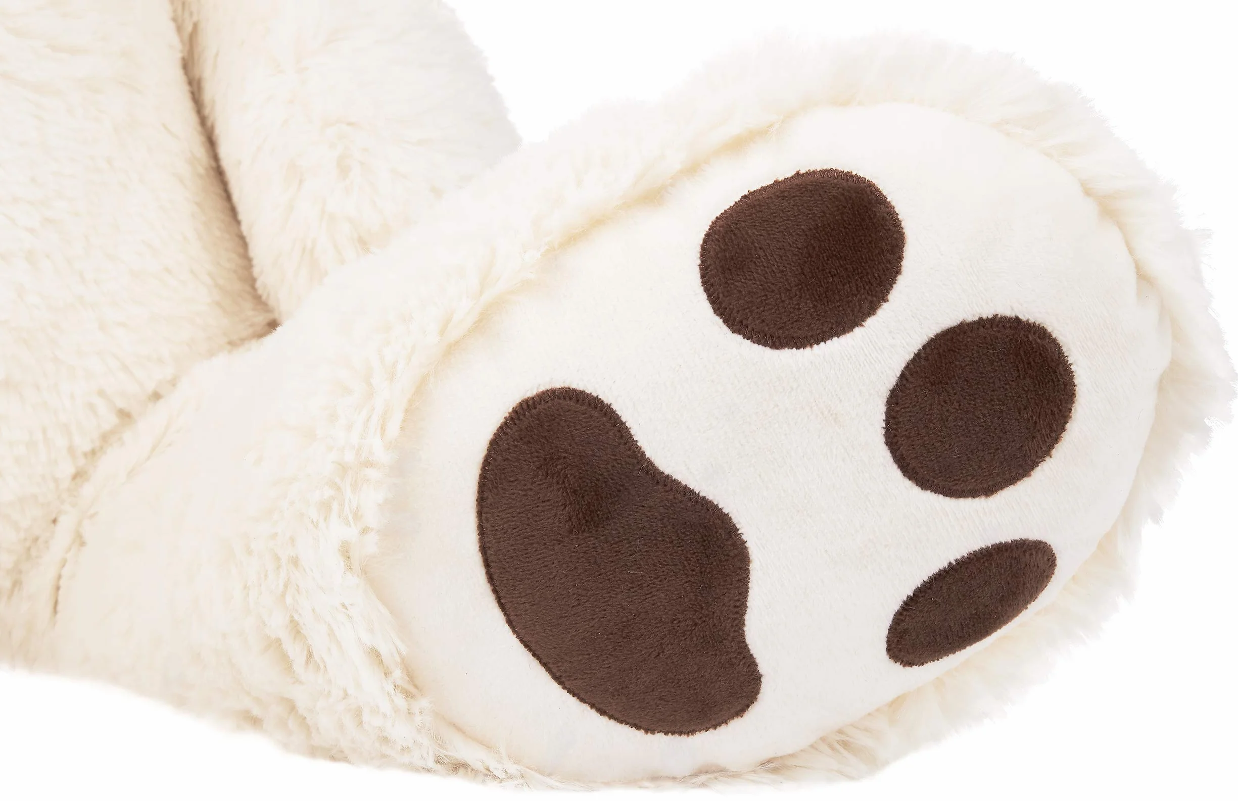 BRUBAKER Peluche géante XXL Ours Nounours 100 cm Blanc