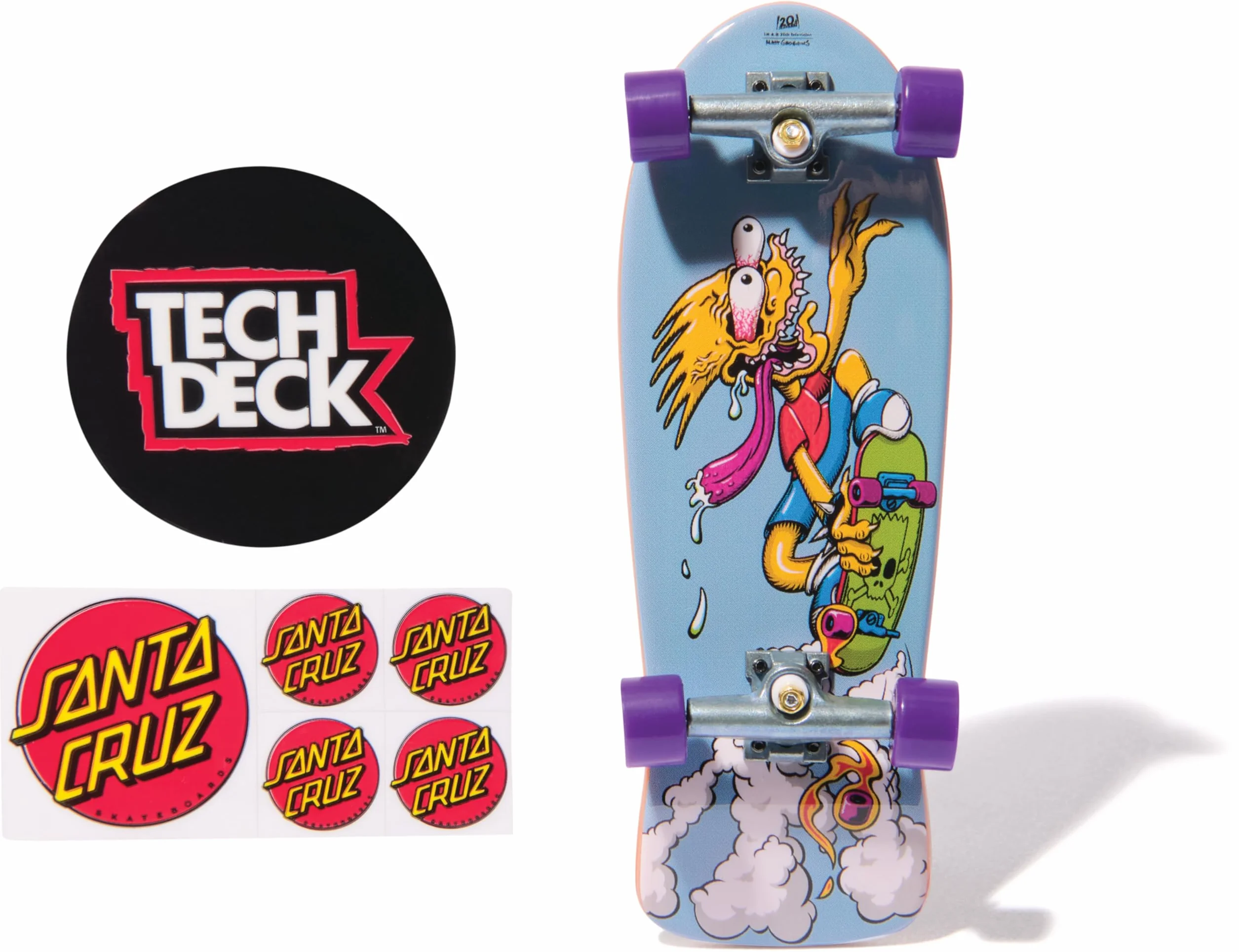 Tech Deck Finger Skate Planche 96 mm À Personnaliser Autocollants Jouet Enfant 6 Ans+