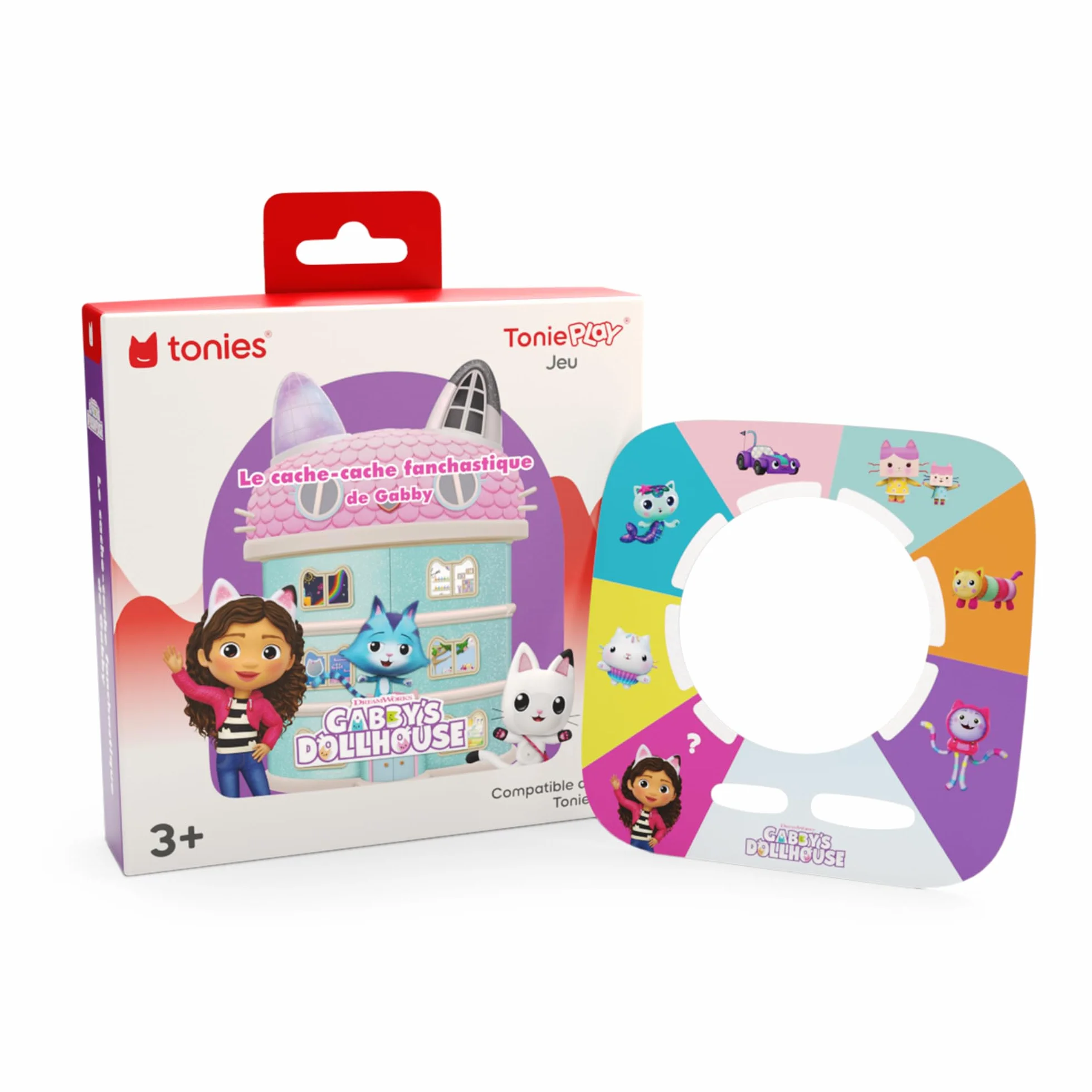 tonies Gabby's Fanchastique Cache-Cache Tonieplay Jeu, Compatible Toniebox 2, 3-9 Ans