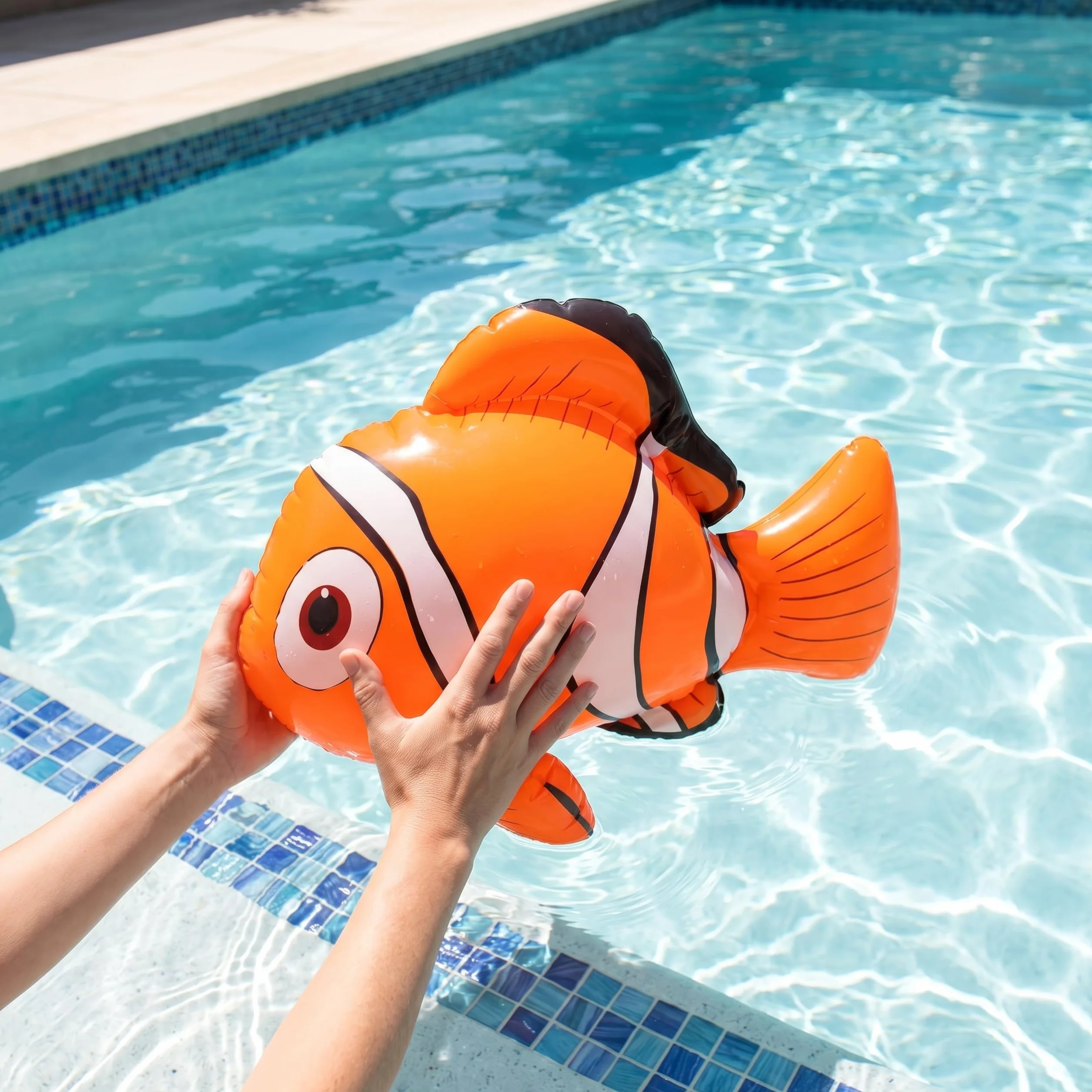 Pams Inflatable Clown Fish 45cm