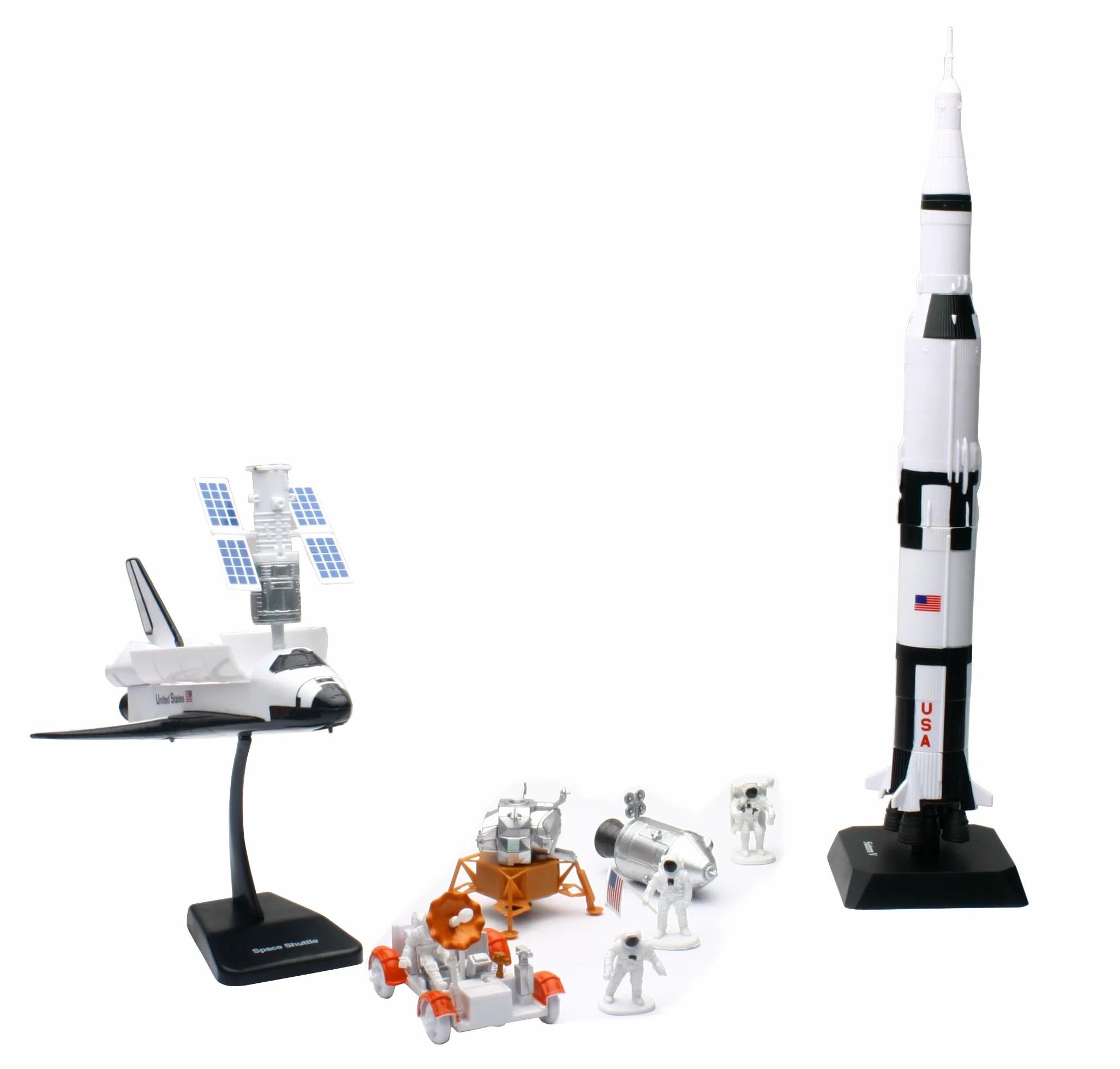 New Ray Coffret De L'Espace Vaisseaux Spatiaux Véhicule