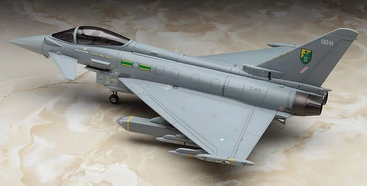 Hasegawa 1:72 Eurofighter Typhoon Single Seater H-E40