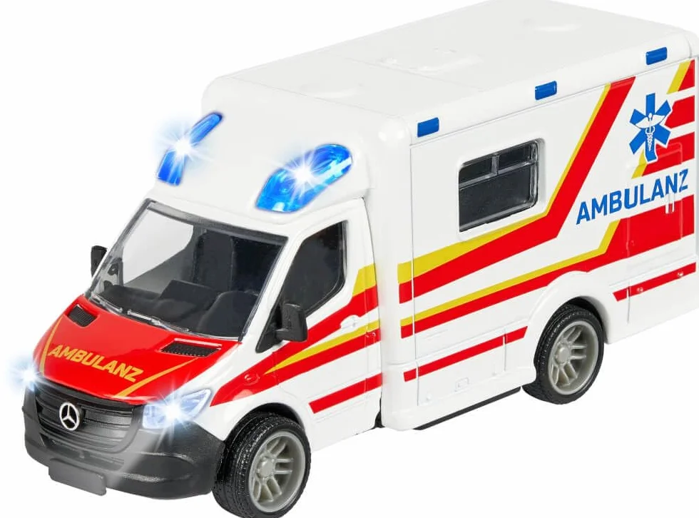 Majorette 213712001 Grand Series City Mercedes-Benz Sprinter Ambulance moulé sous Pression