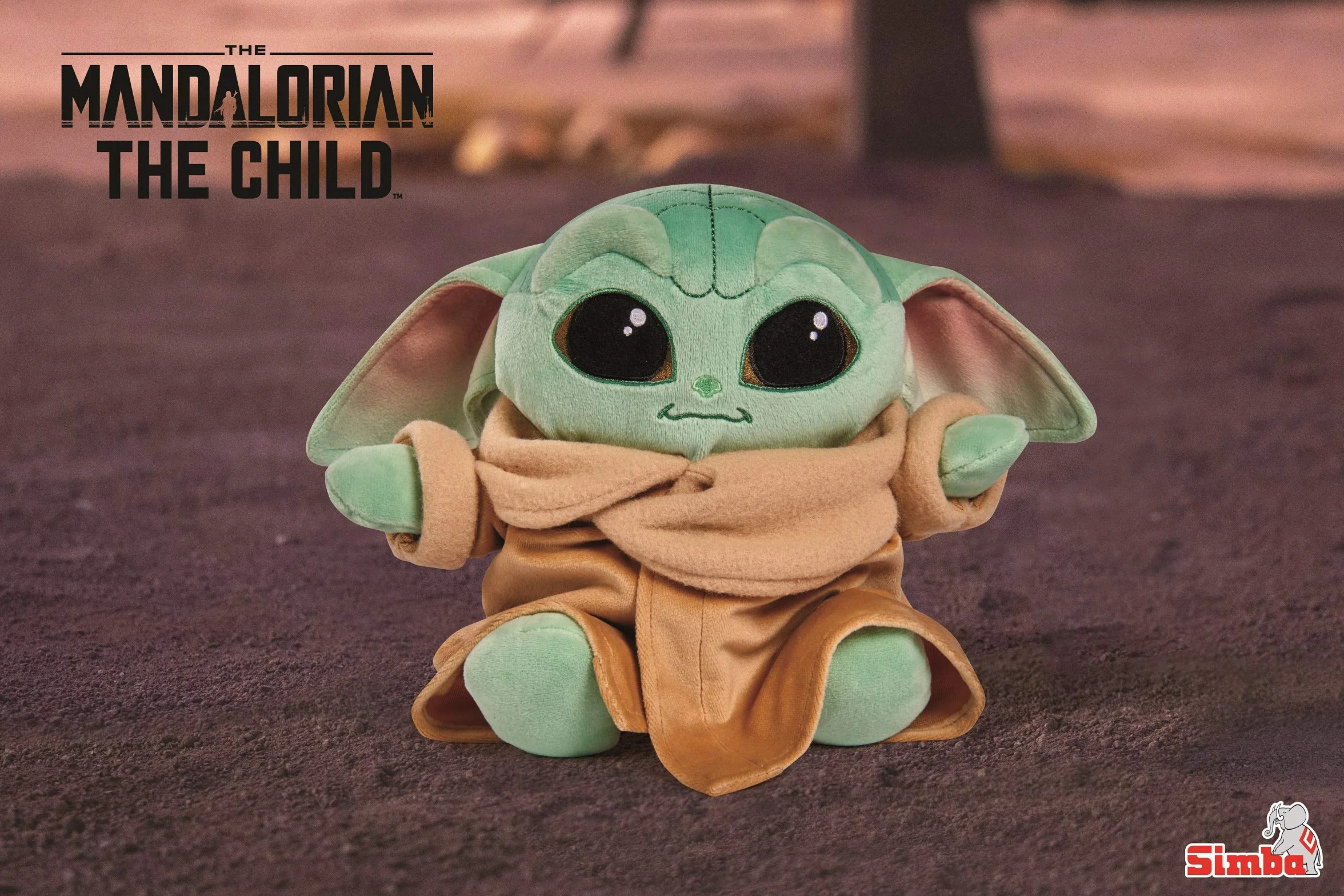 Peluche Disney Mandalorian Grogu 25cm