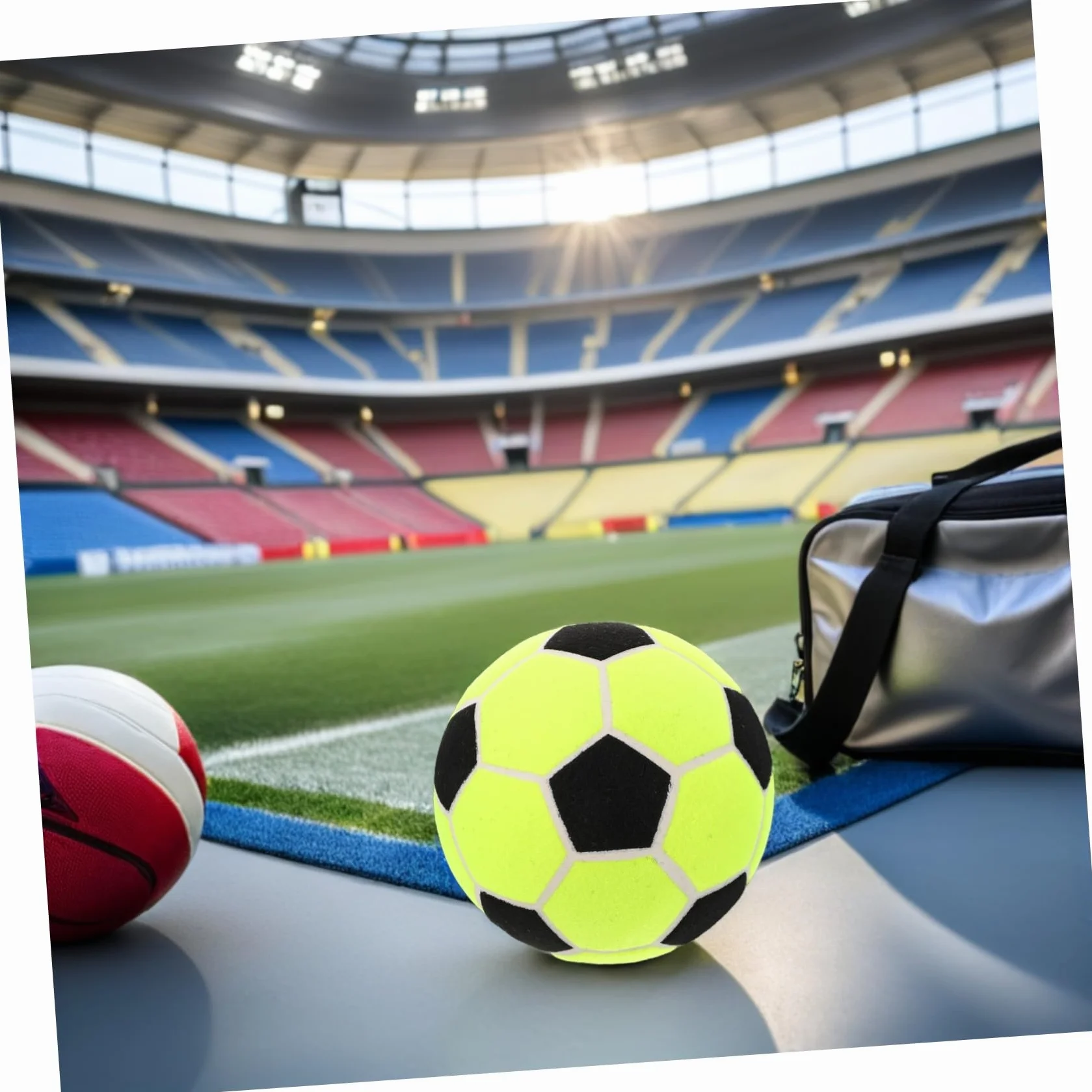 Ballon de Football Adhésif Portable avec Cible Feutre pour Entraînement Précis Intérieur Extérieur
