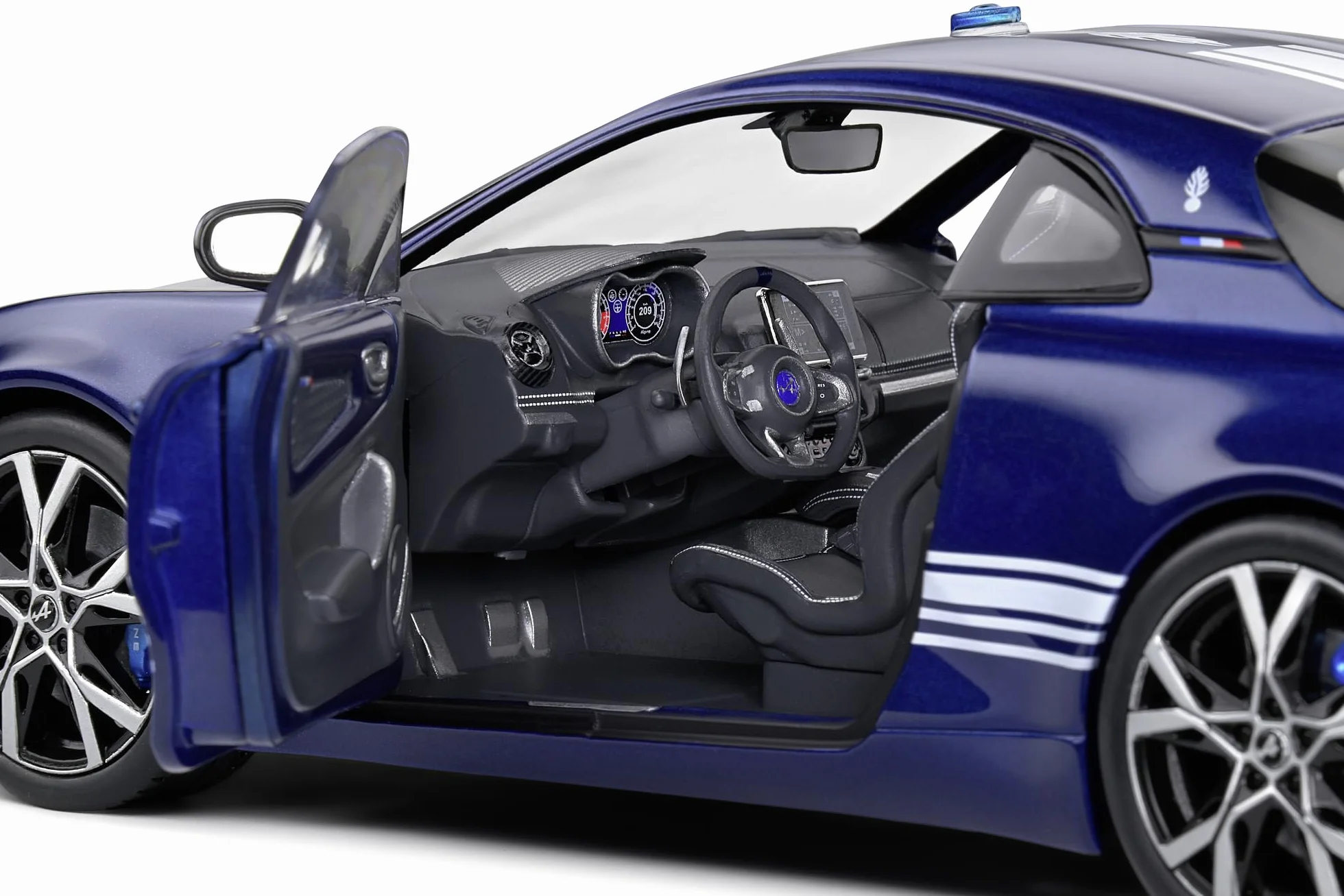 Alpine A110 GENDARMERIE Blue 2023 1:18