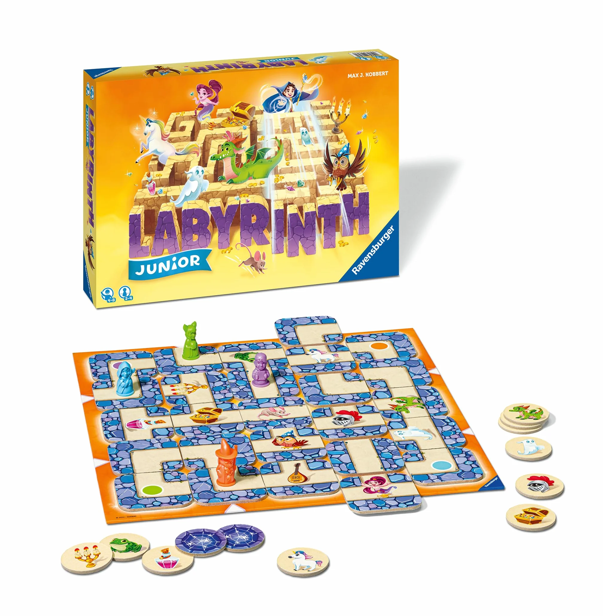 Ravensburger Labyrinthe Junior Jeu de Société 2-4 Joueurs 4 Ans Multilingue Français