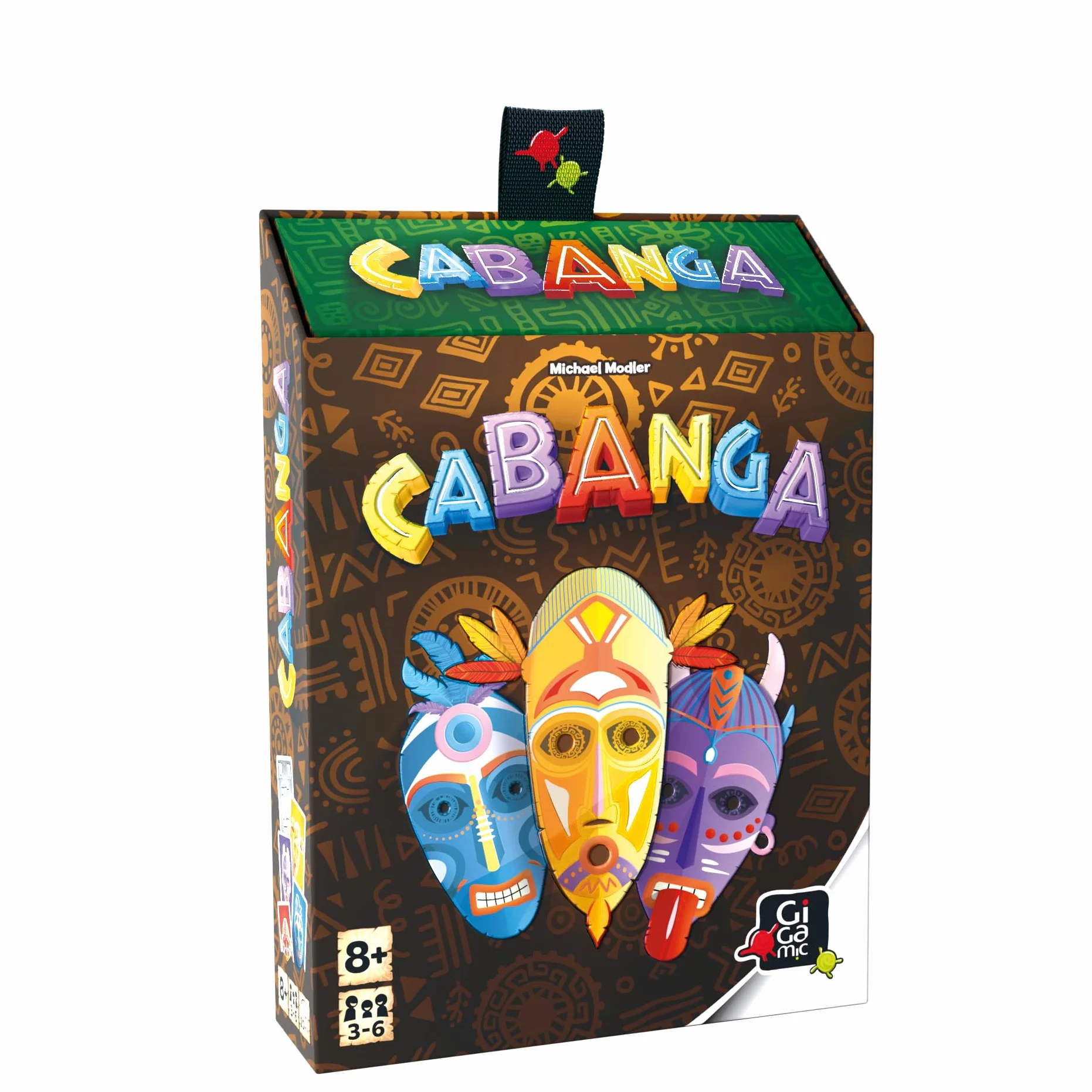 Gigamic CABANGA Jeu de Cartes stratégique 3-6 Joueurs 8 Ans+