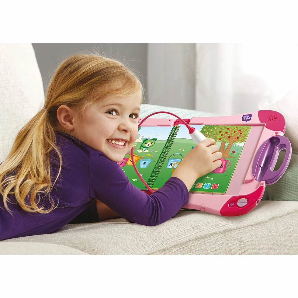 VTech MagiBook Peppa Pig Livre Éducatif Enfant Jouons Ensemble Pages Illustrées Tactiles Niveau 1 Multicolore